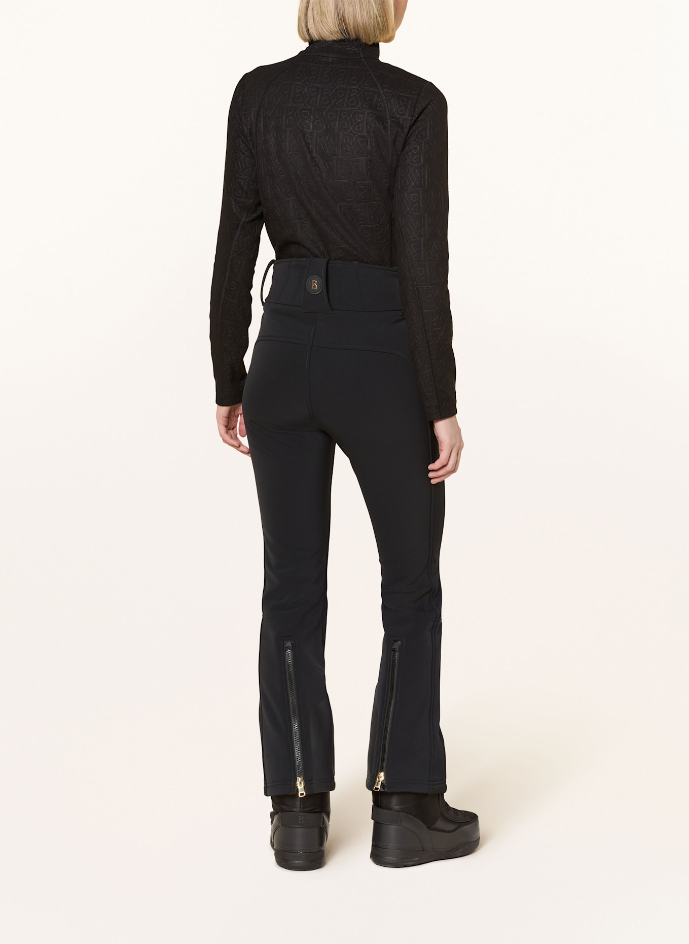 BOGNER Fleece-Troyer MEDITA2: SCHWARZ