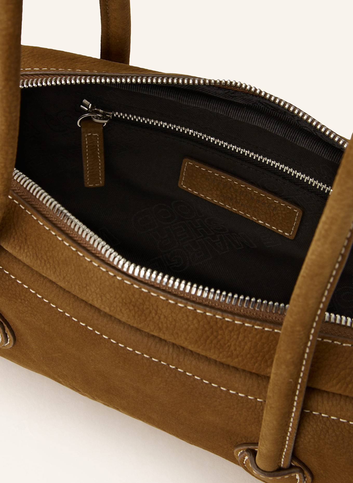 MARGE SHERWOOD SOFT BOSTON EW shoulder bag: BROWN