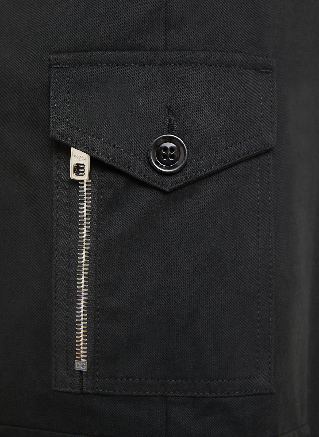 DOLCE & GABBANA Cargohose: SCHWARZ