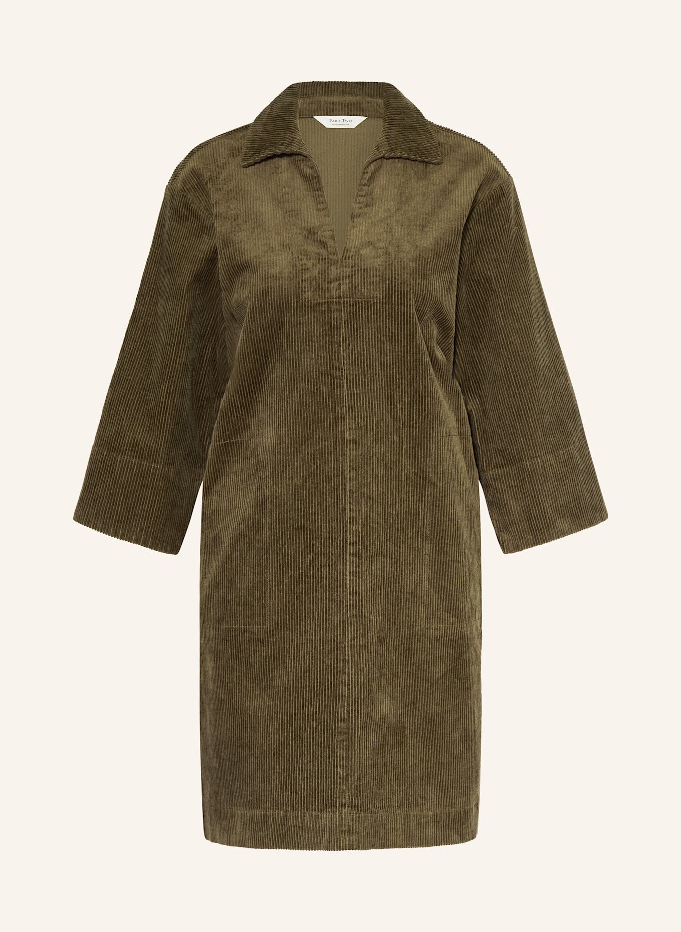 Part Two Cordkleid SHARRI: KHAKI