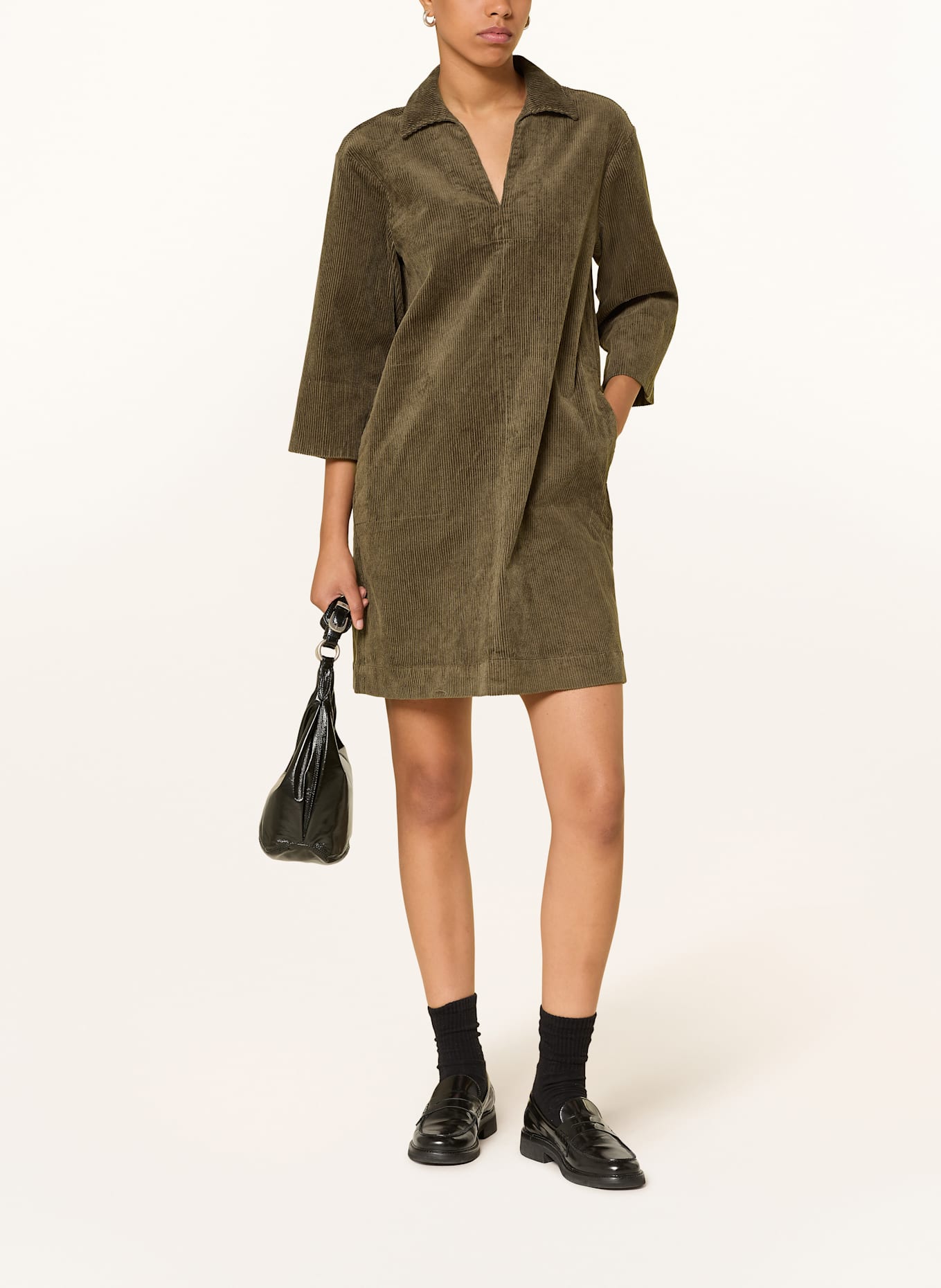 Part Two Cordkleid SHARRI: KHAKI