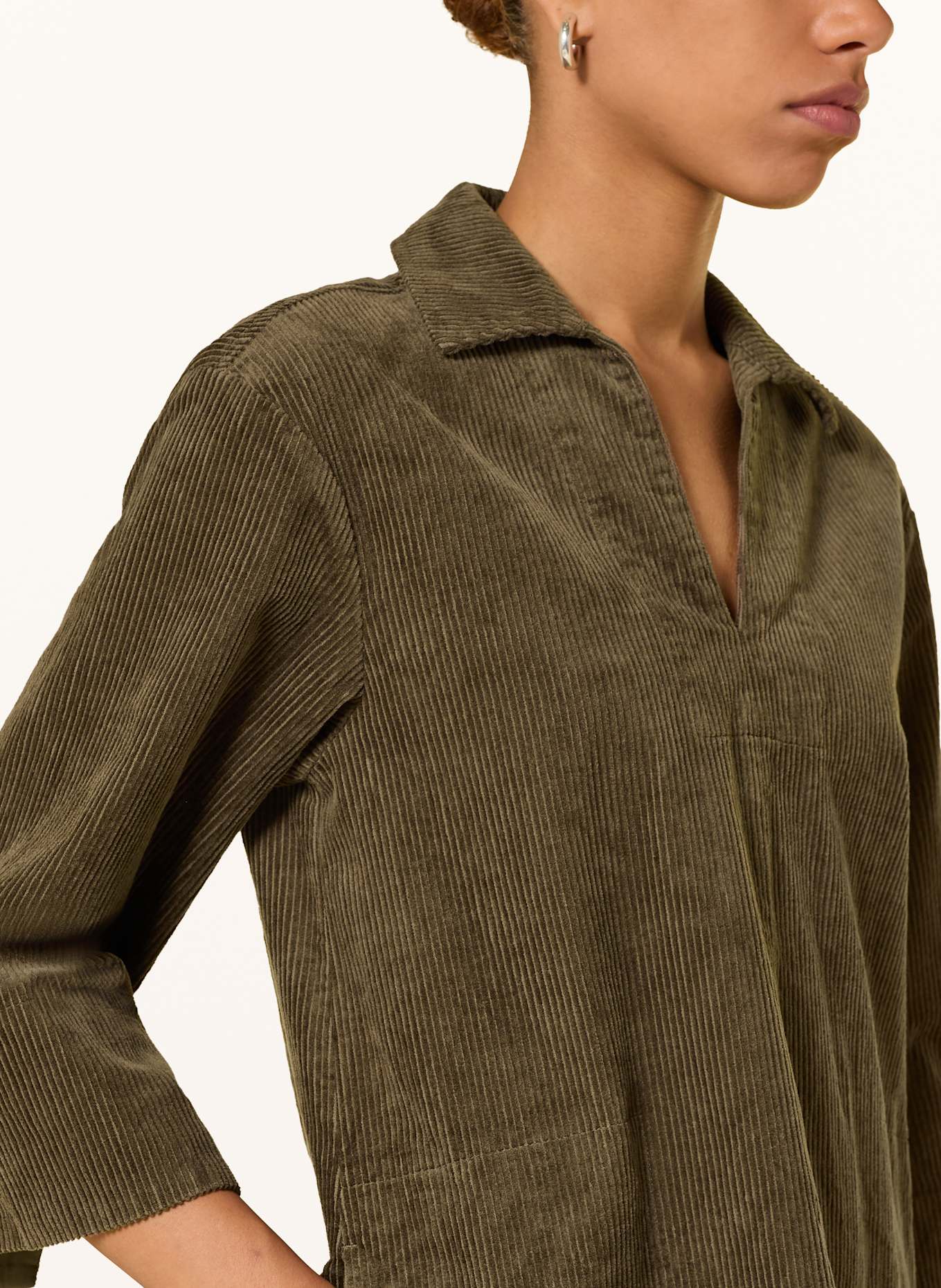 Part Two Cordkleid SHARRI: KHAKI