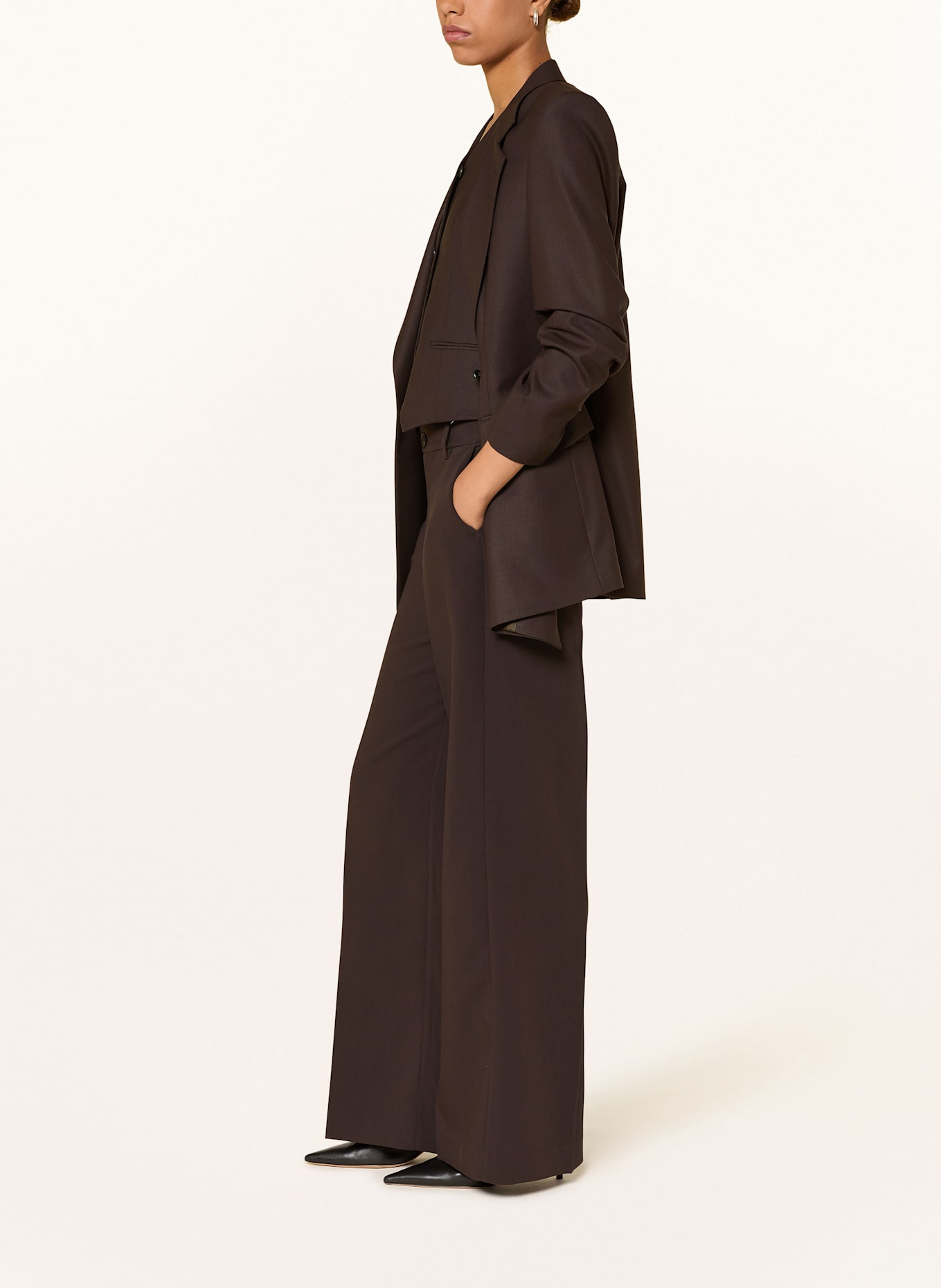 Part Two Marlene kalhoty NINNESAPW: TMAVĚ HNĚDÁ