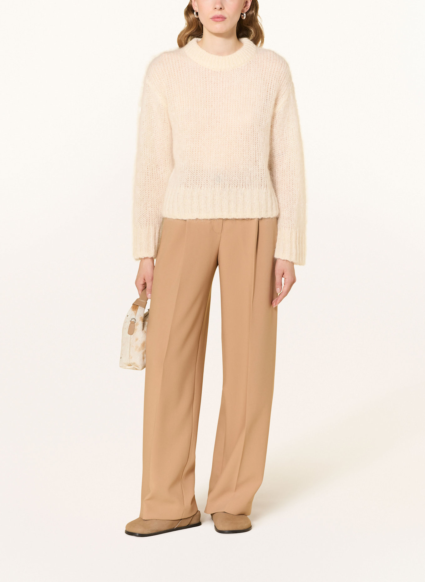 Part Two Mohair-Pullover SILLEPW: ECRU