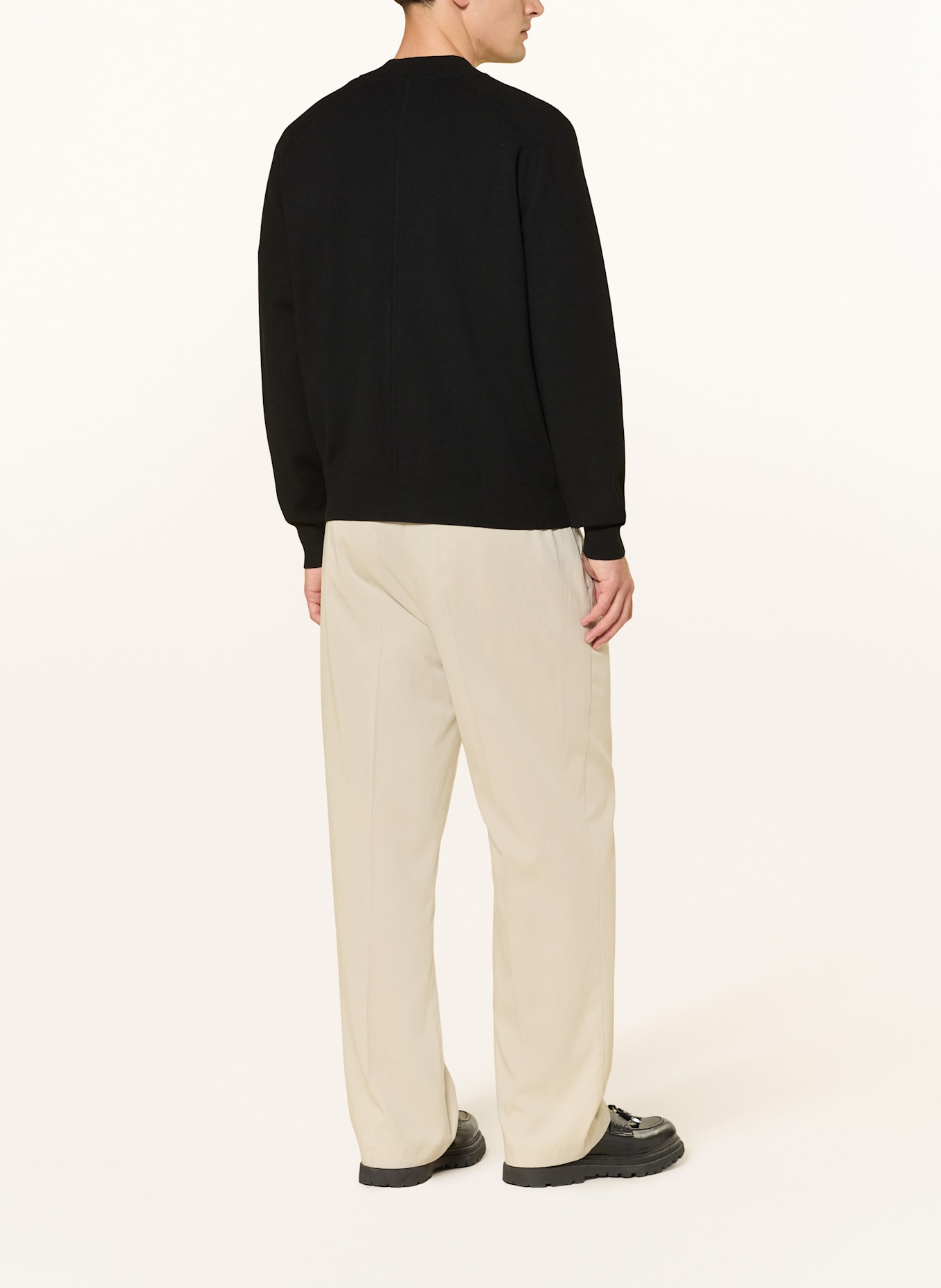 Calvin Klein Strickjacke: SCHWARZ