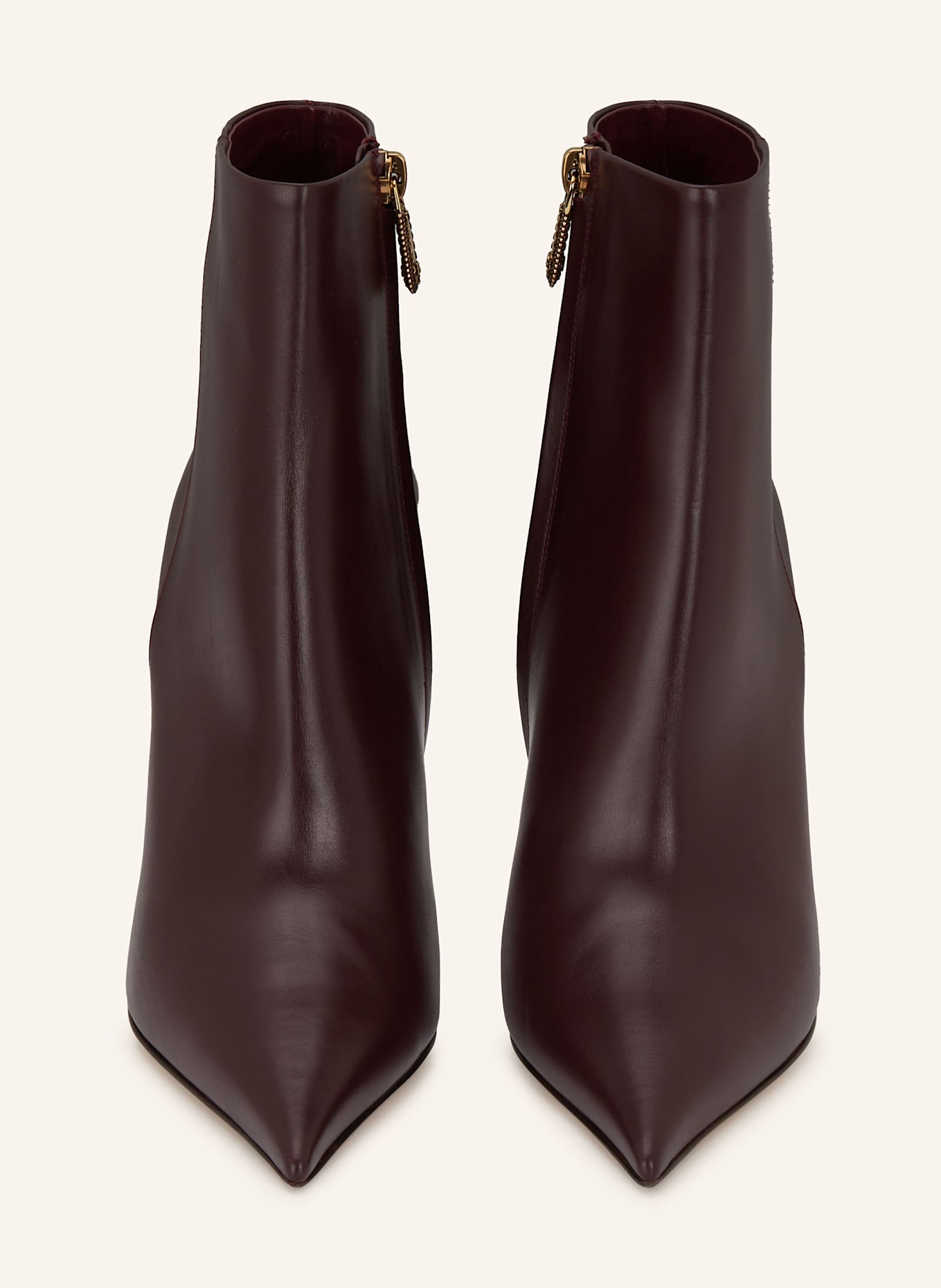 DOLCE & GABBANA Stiefeletten: DUNKELROT