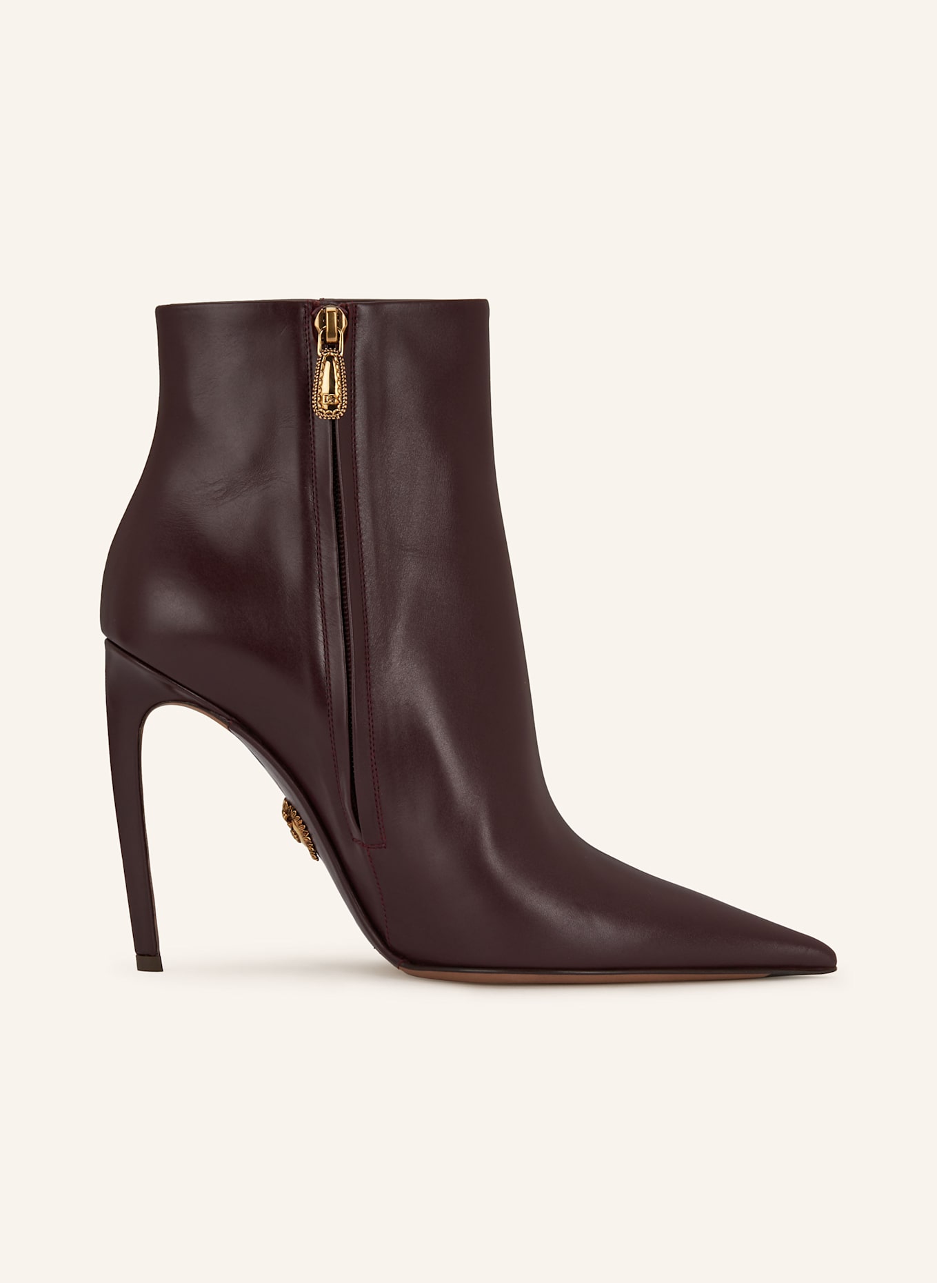 DOLCE & GABBANA Stiefeletten: DUNKELROT