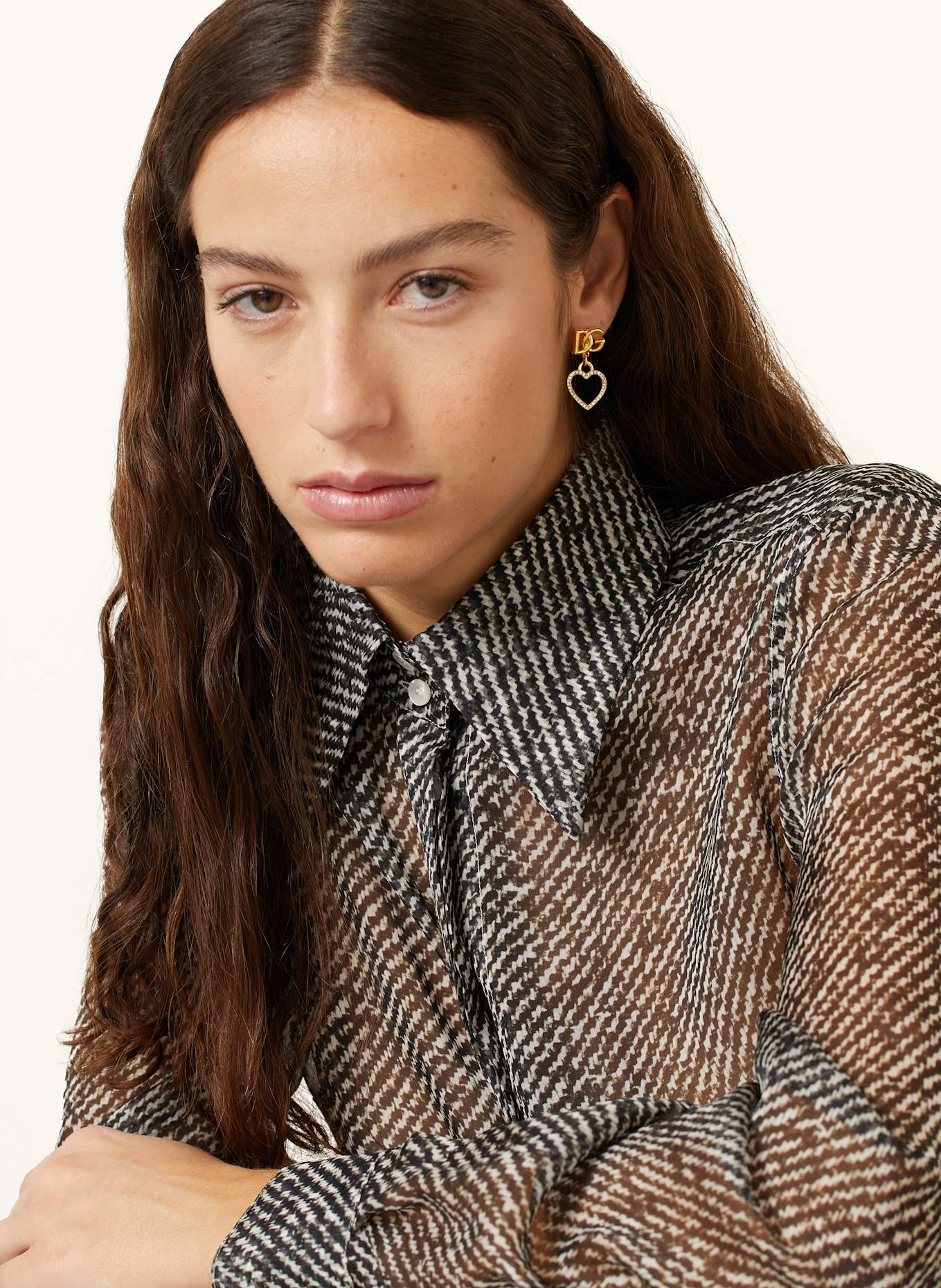 DOLCE & GABBANA Visací náušnice: ZLATÁ