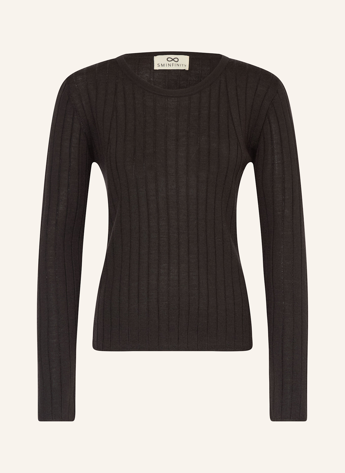 SMINFINITY Pullover: DUNKELBRAUN