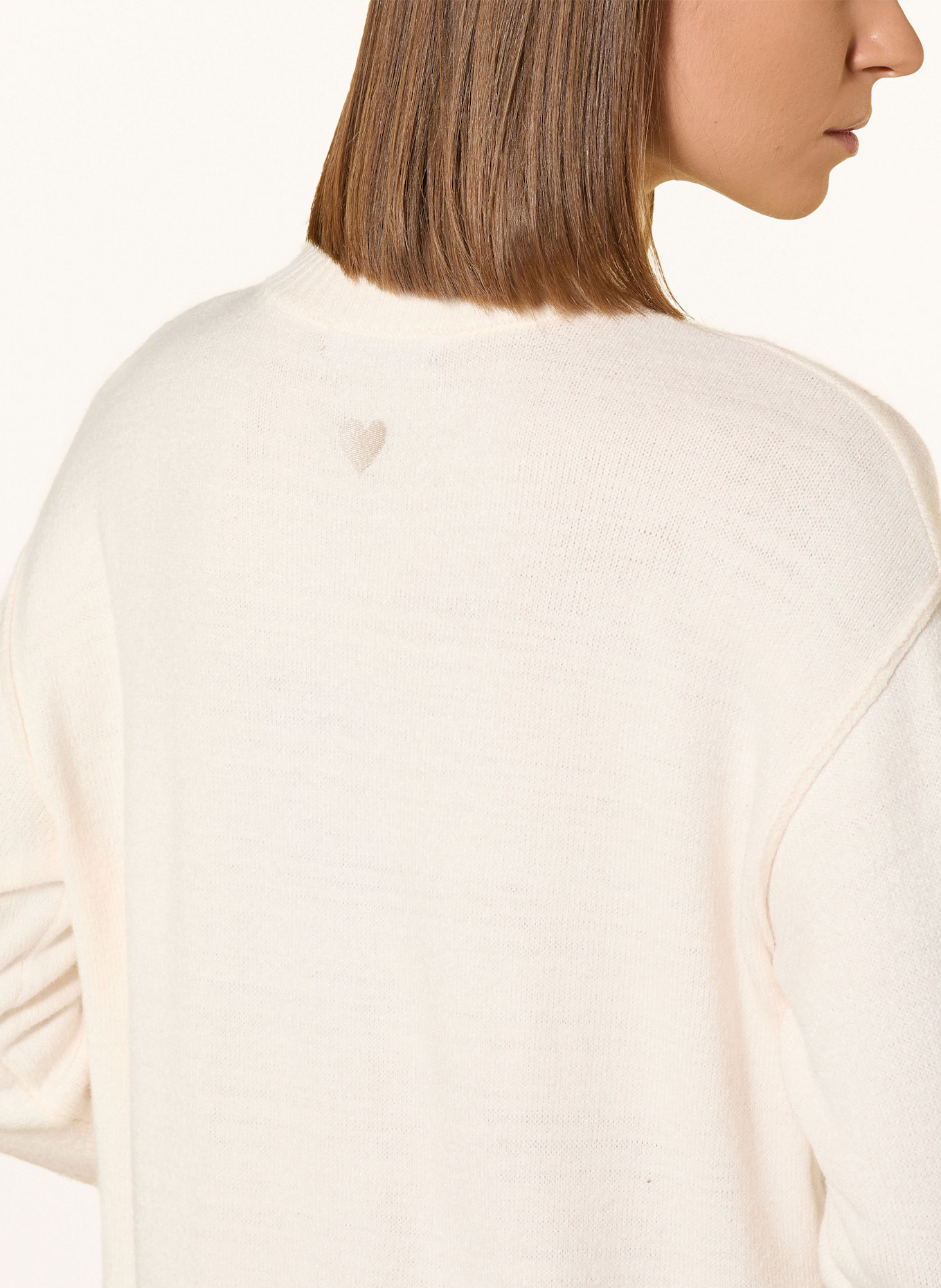 FRIEDA & FREDDIES Strickkleid: WEISS