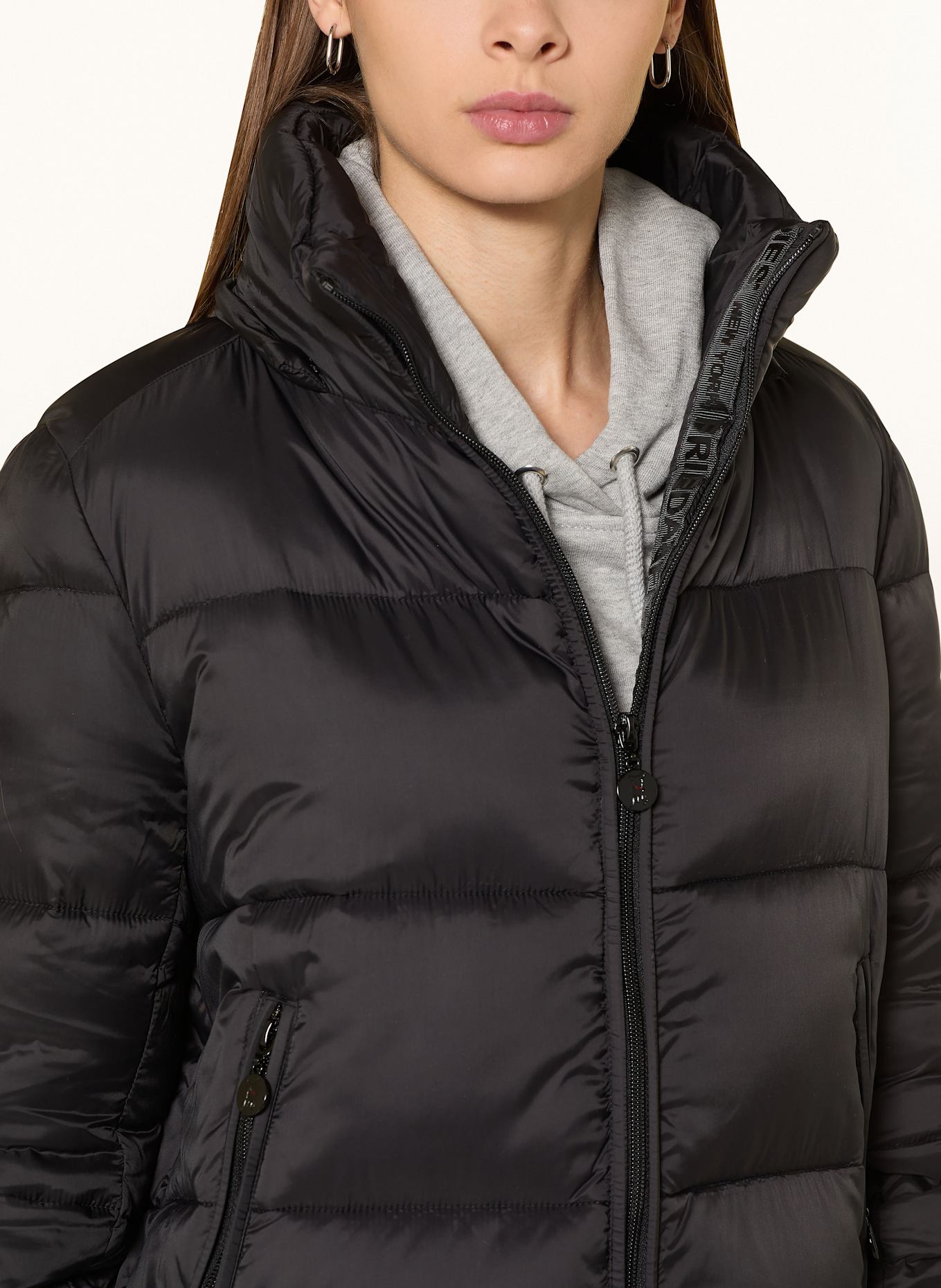 FRIEDA & FREDDIES Steppmantel DEANA: SCHWARZ