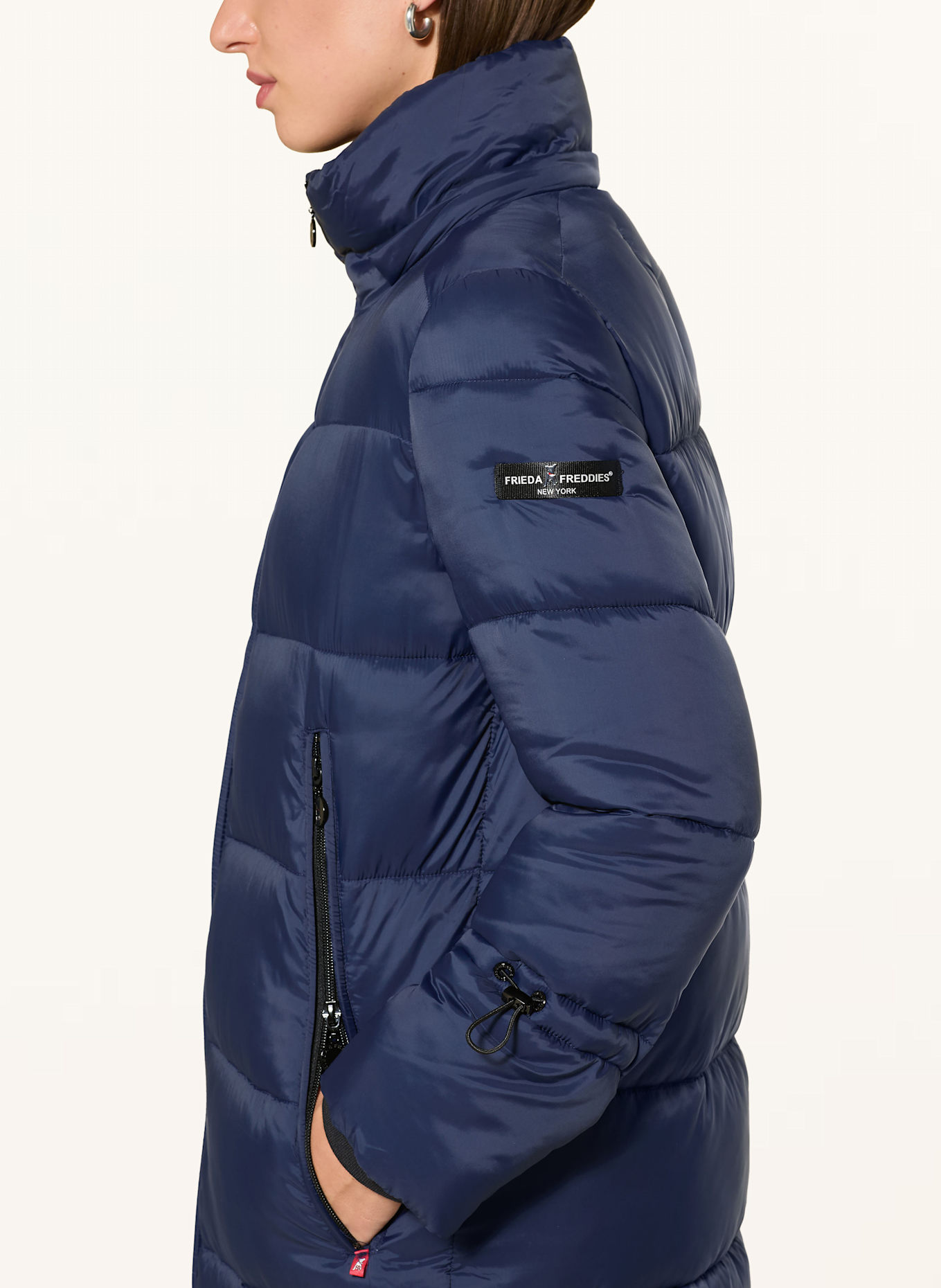 FRIEDA & FREDDIES Steppmantel DEANA: DUNKELBLAU