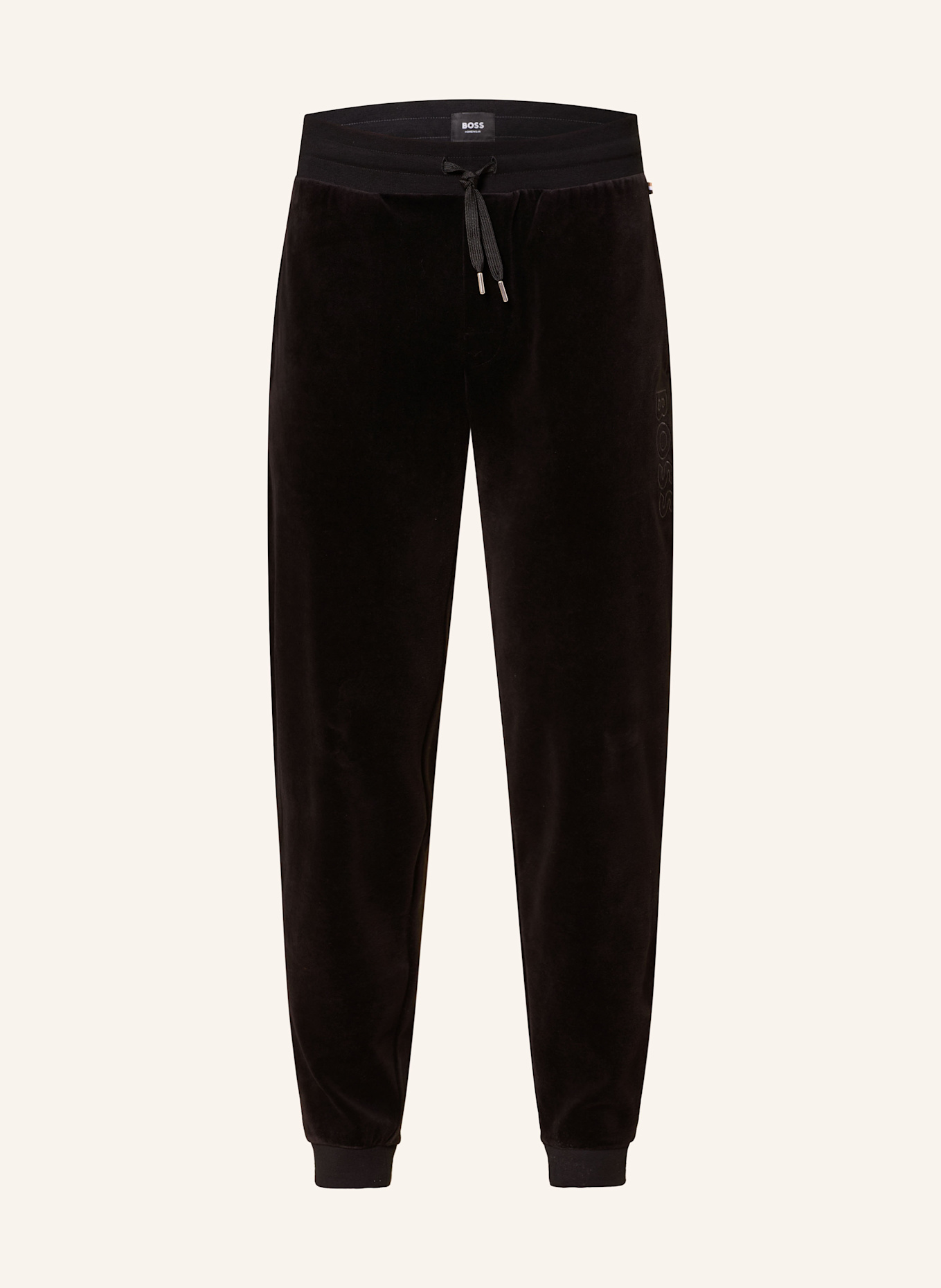BOSS Lounge-Sweatpants VELOUR aus Nicki: SCHWARZ