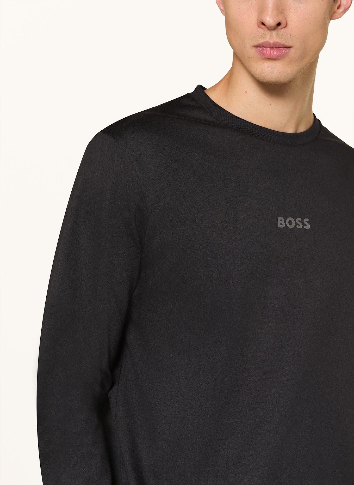 BOSS Schlafanzug XMAS: SCHWARZ