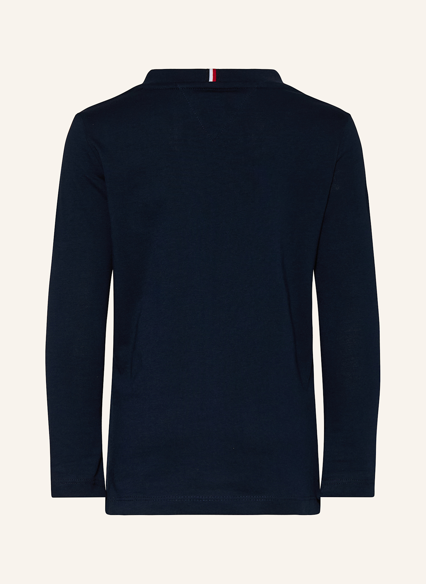 TOMMY HILFIGER Koszulka z długim rękawem: GRANATOWY