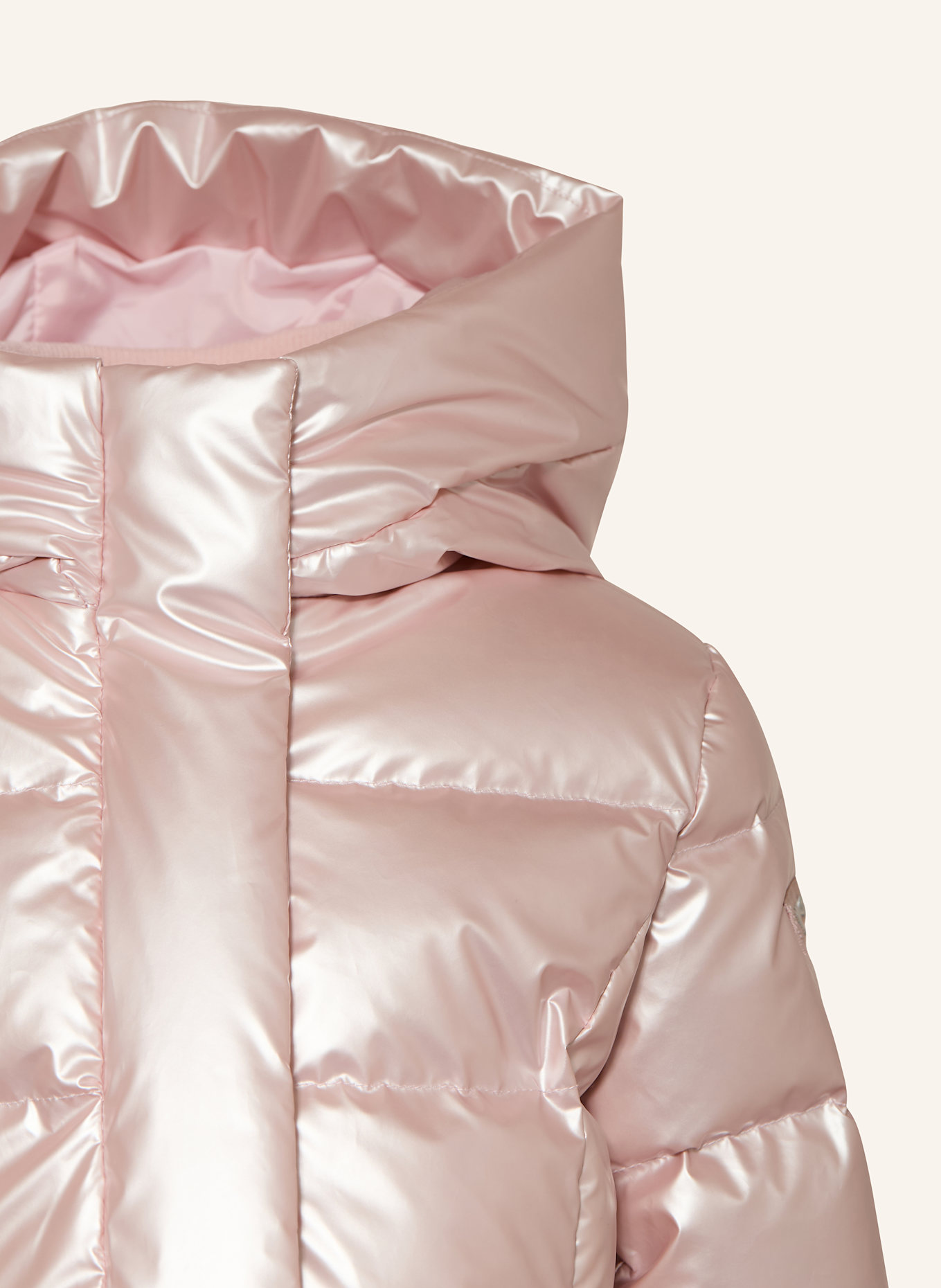 MONNALISA Daunenmantel: HELLROSA