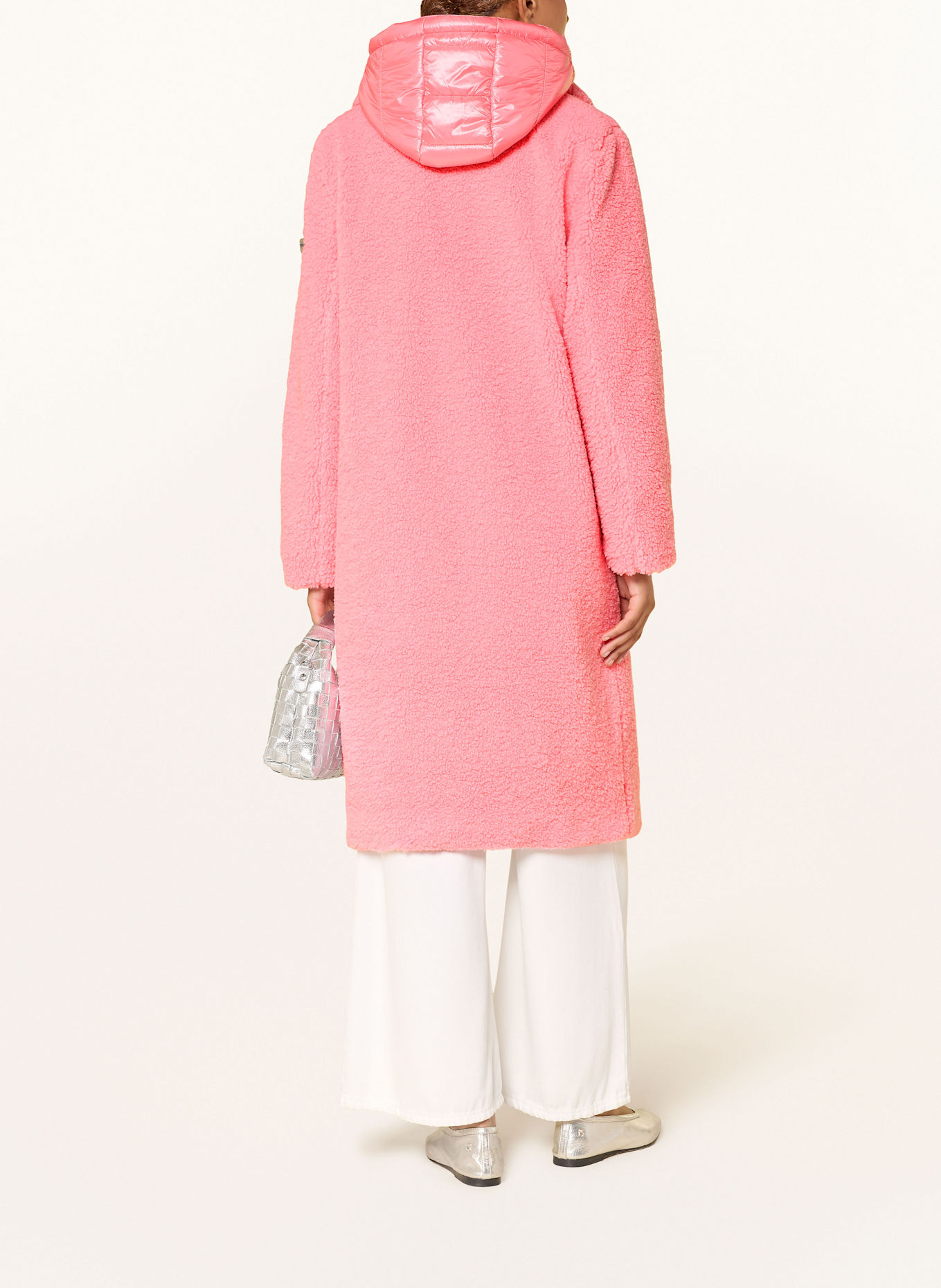 FRIEDA & FREDDIES Teddyfell-Mantel GINEZ: PINK