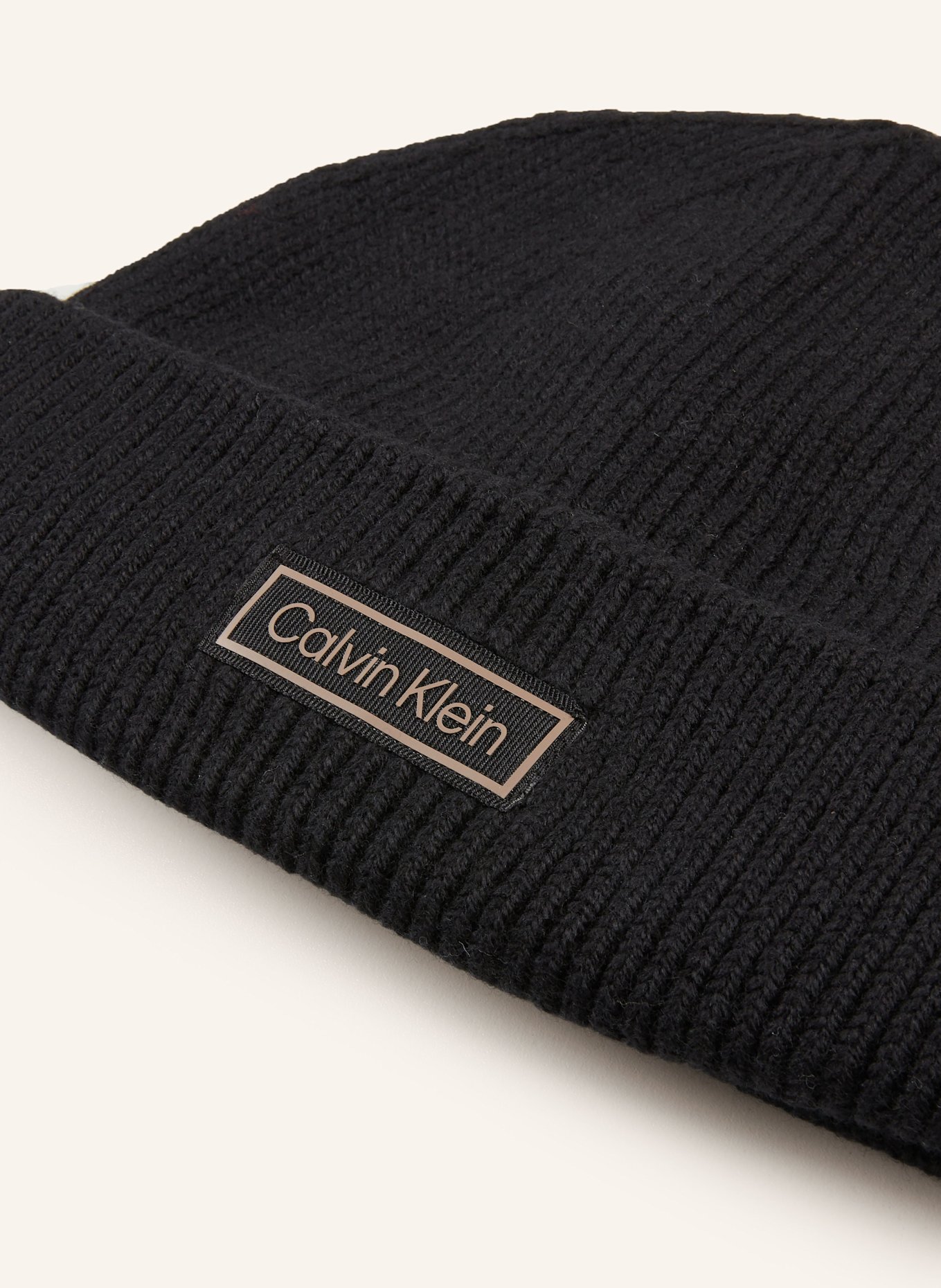 Calvin Klein Czapka: CZARNY