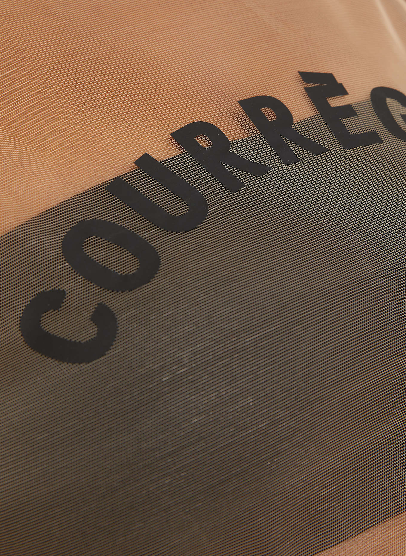 Courrèges Top ILLUSION: BEIGE