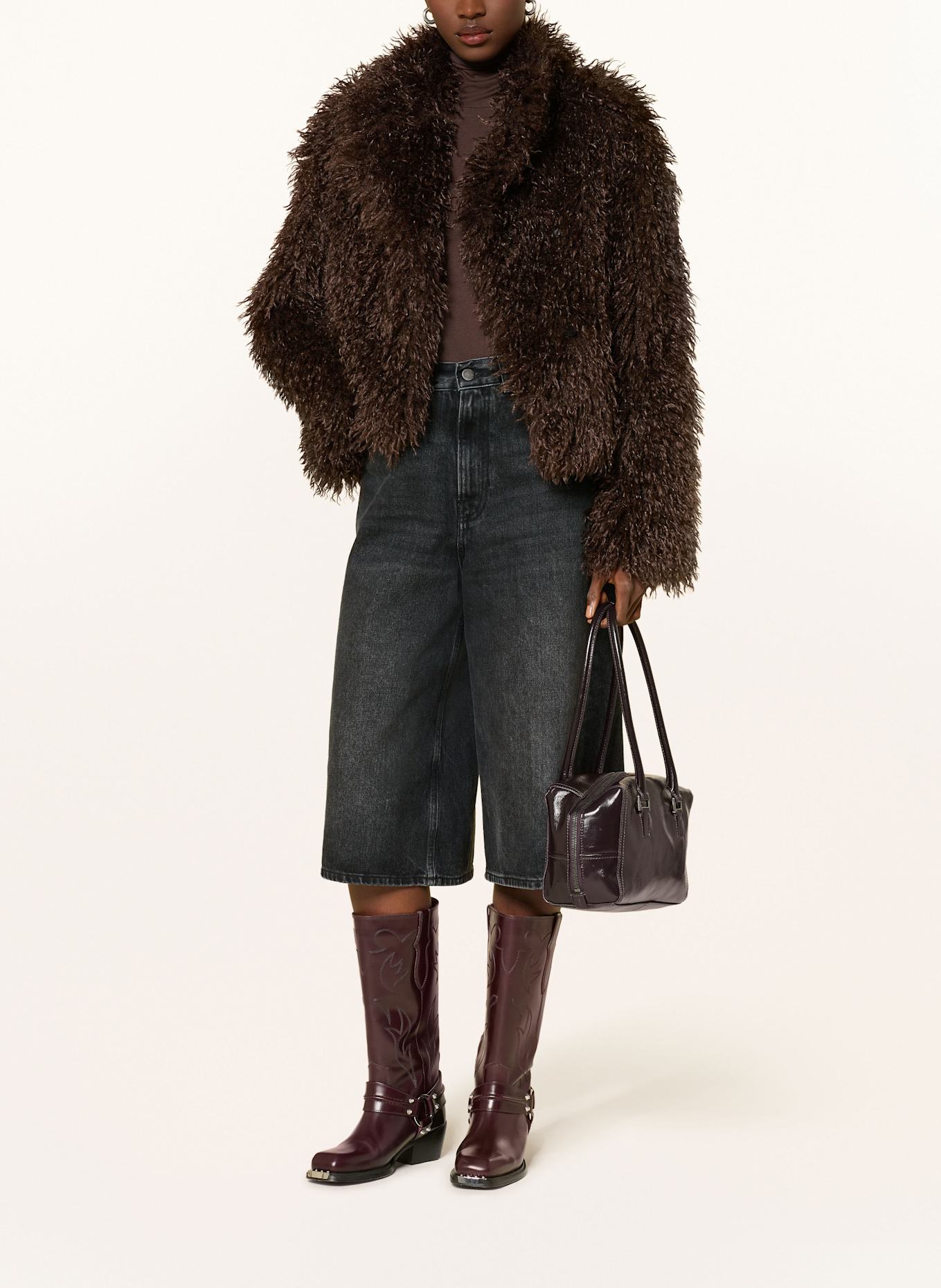 LIEBESKIND Handbag KAYLA SMALL: DARK RED