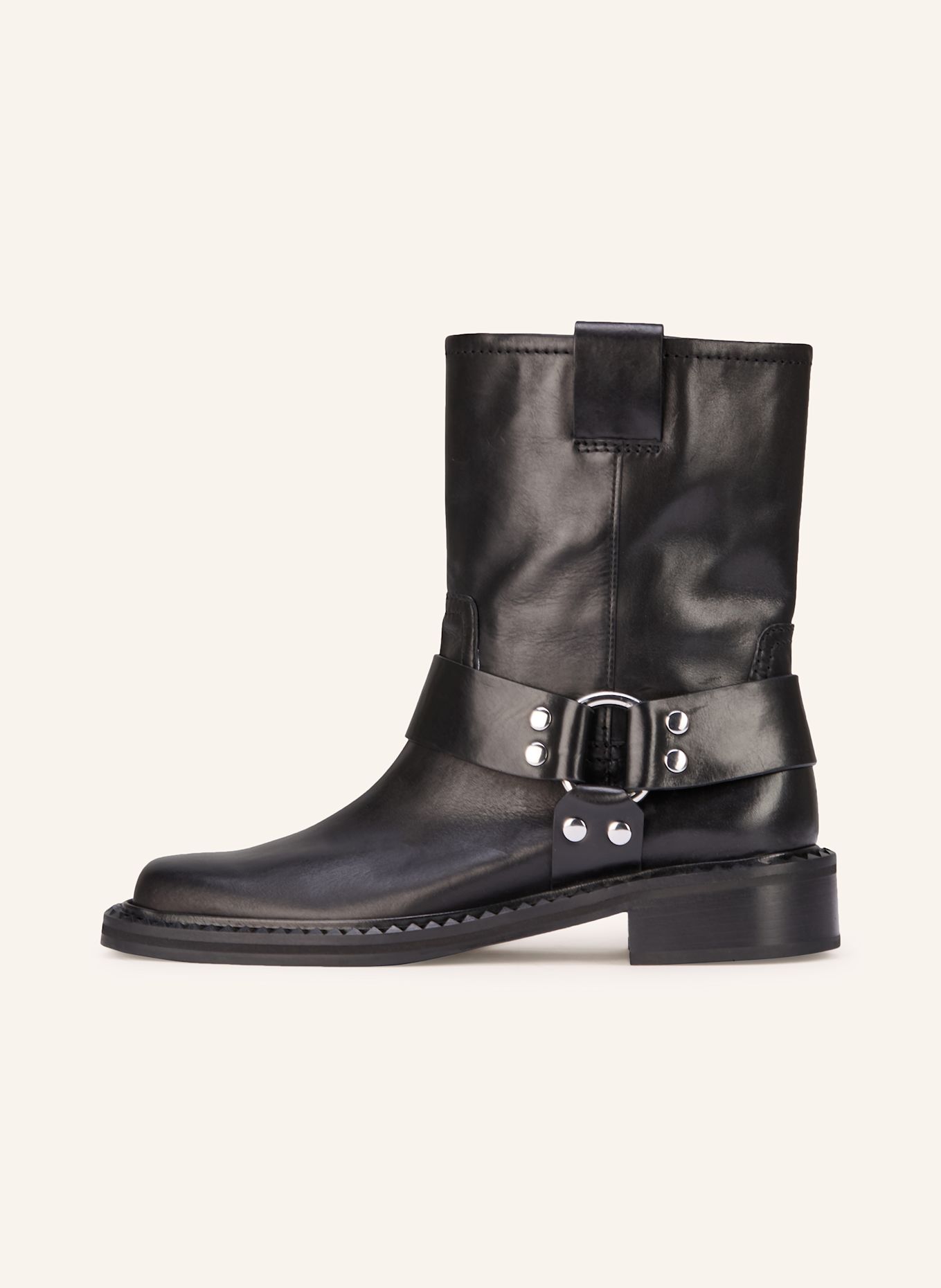 KENNEL & SCHMENGER Biker Boots REESE: SCHWARZ