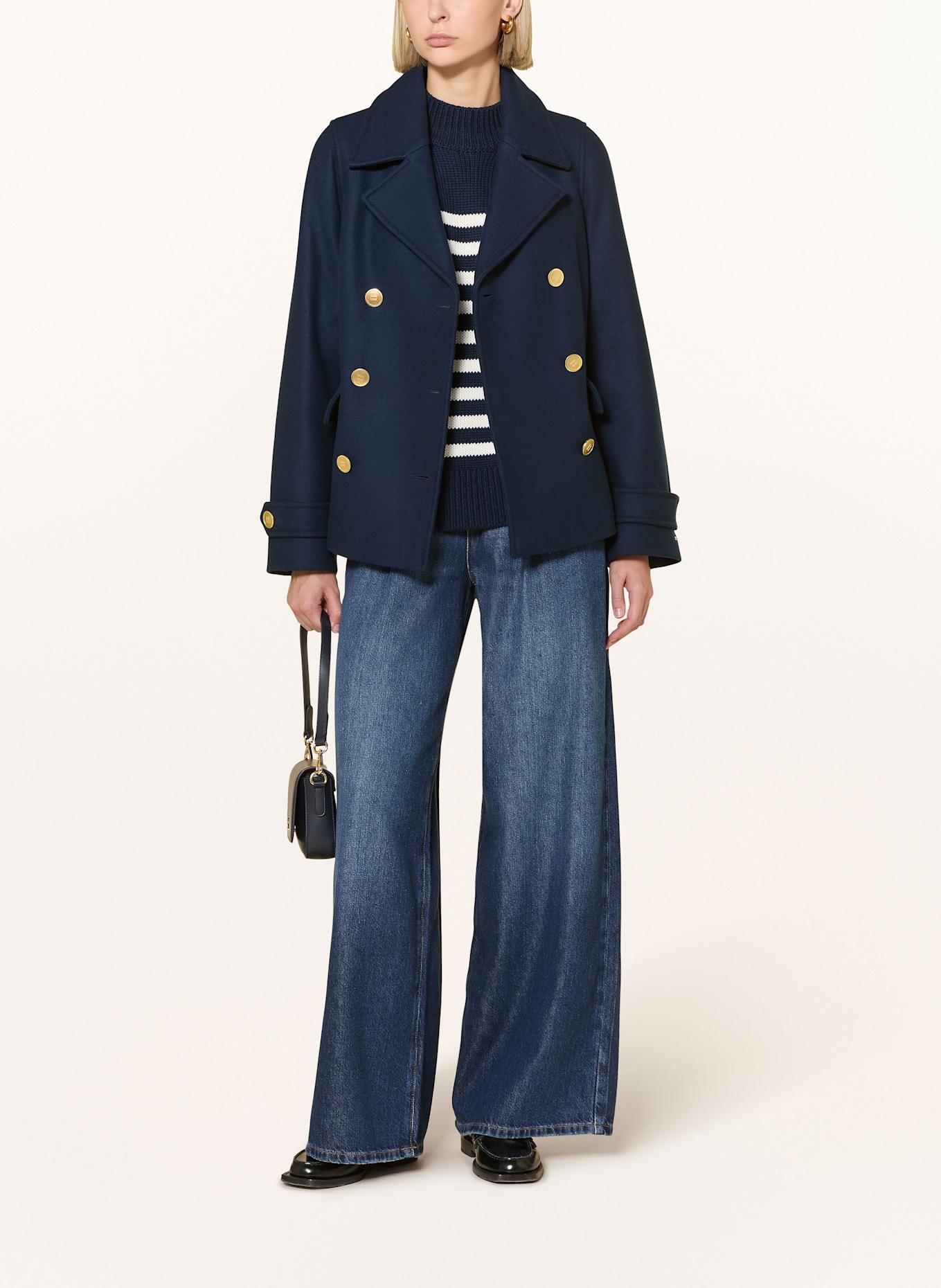 TOMMY HILFIGER Cabanjacke: DUNKELBLAU