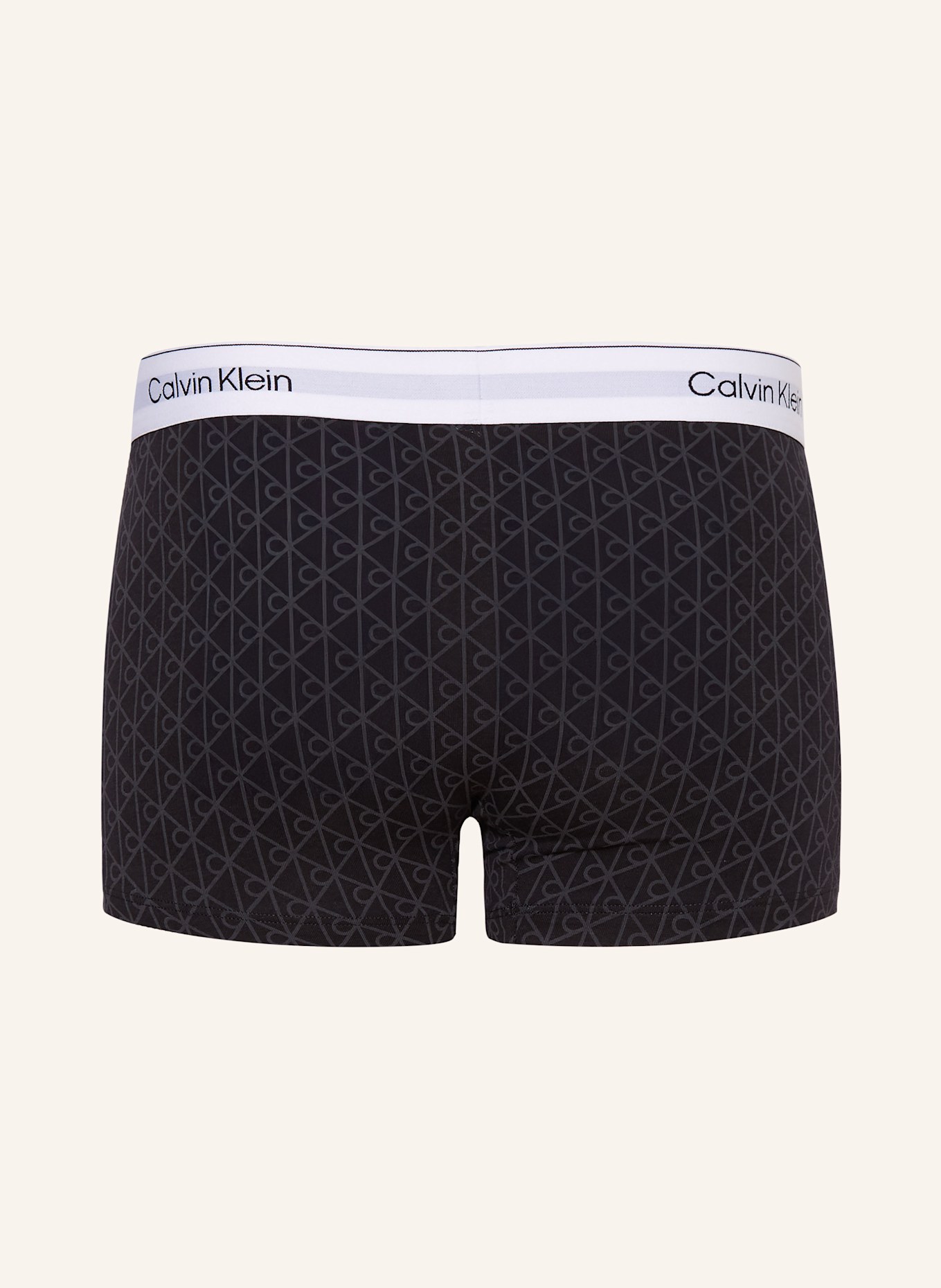 Calvin Klein 3er-Pack Boxershorts COTTON STRETCH: PETROL / GRAU / SCHWARZ