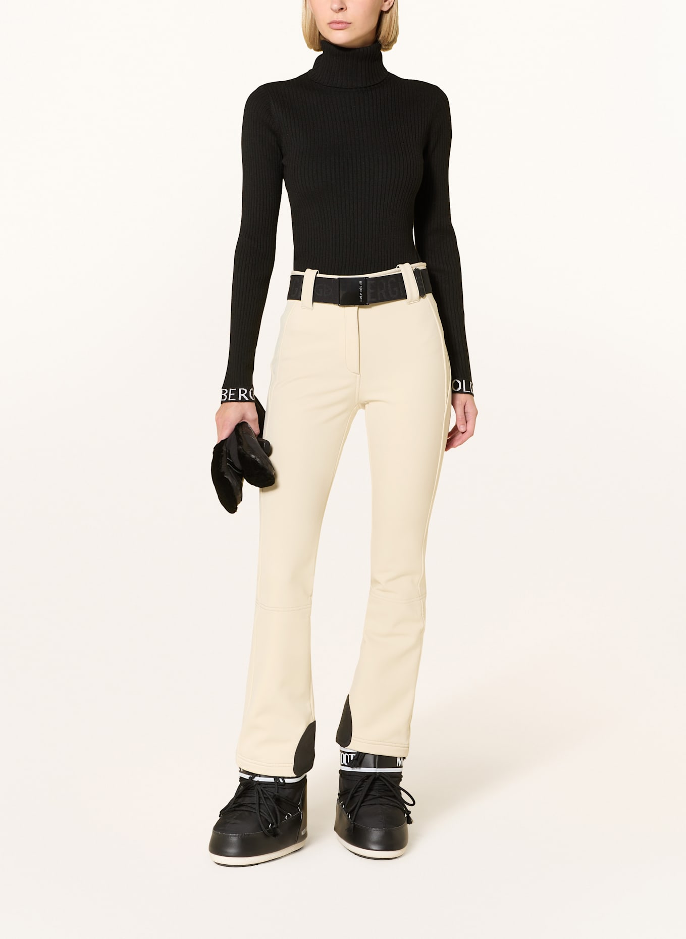 GOLDBERGH Softshell-Skihose PIPPA: ECRU