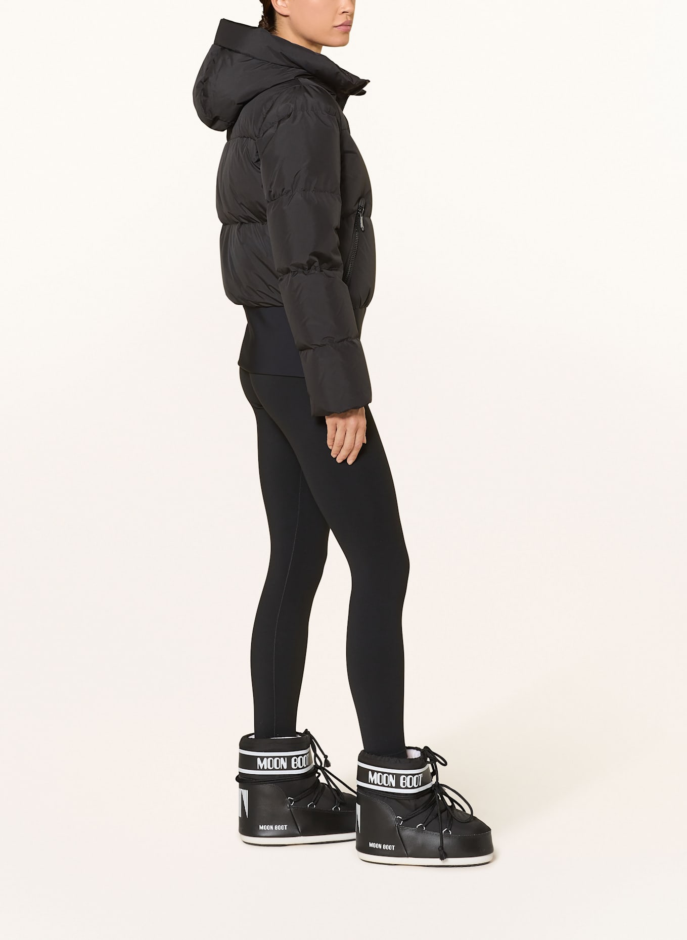 GOLDBERGH Daunen-Skijacke VILLAGE: SCHWARZ