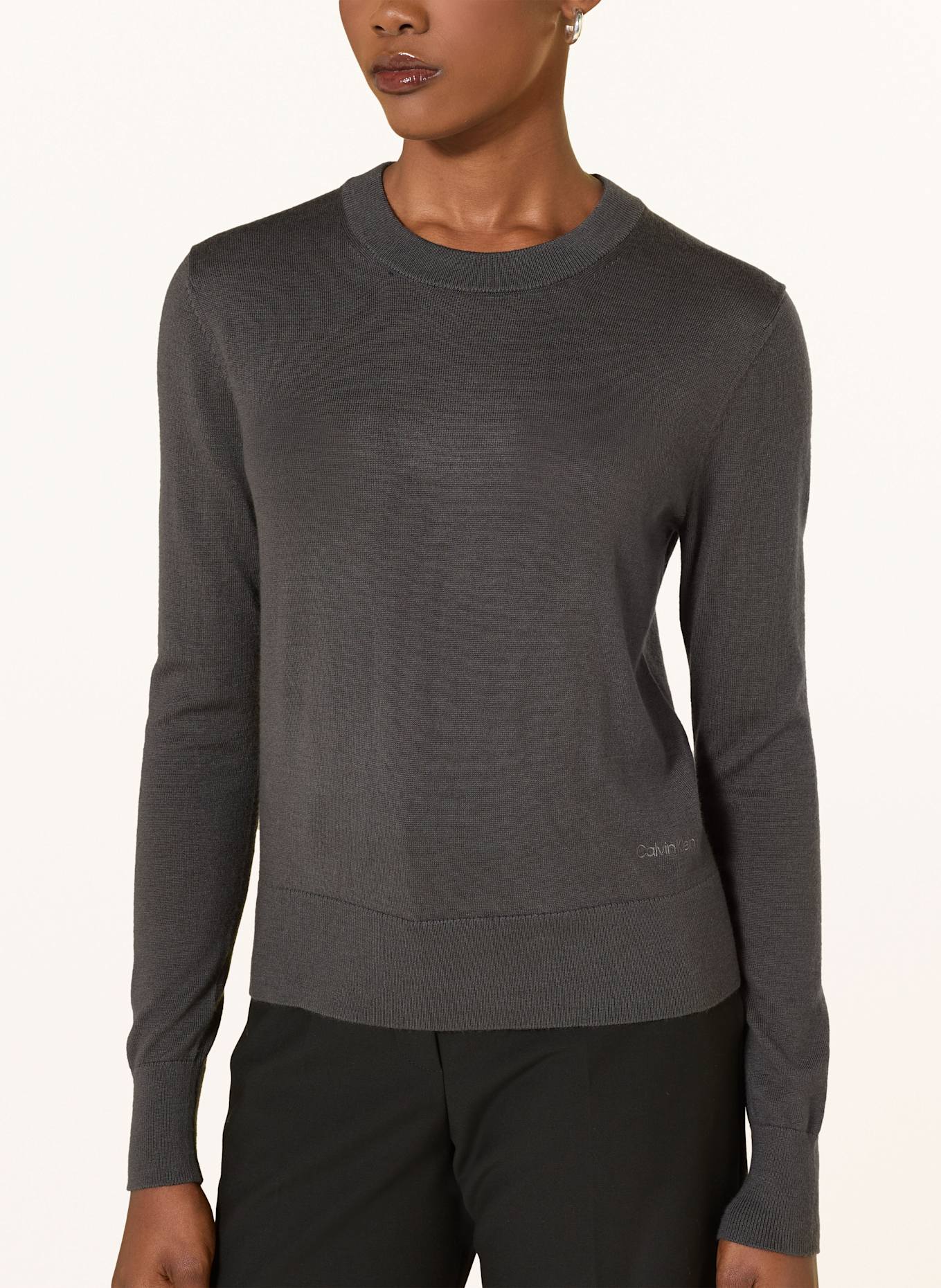 Calvin Klein Pullover: DUNKELGRAU