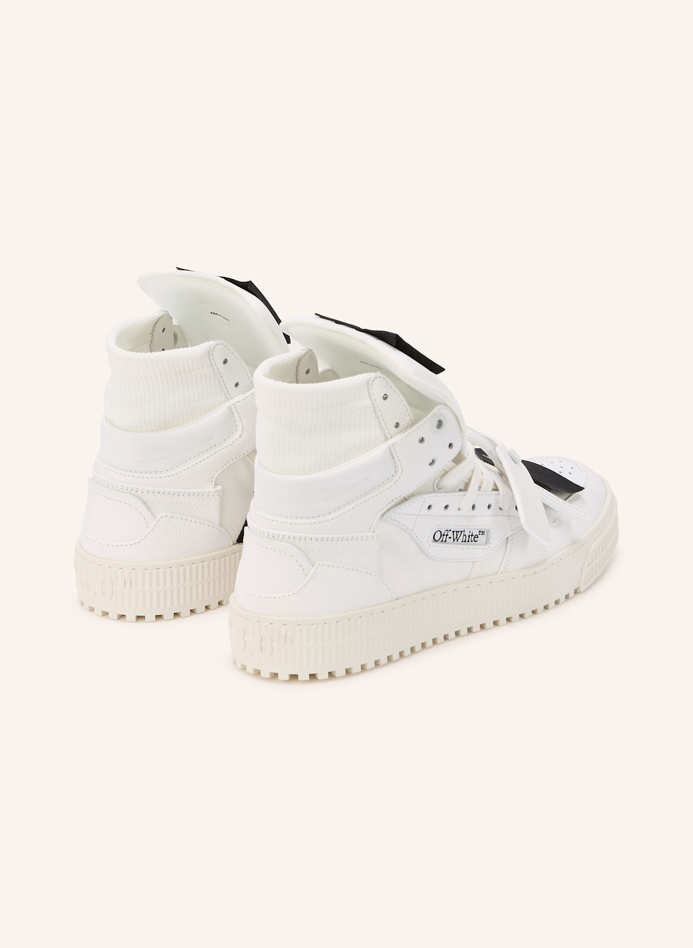 Off-White Hightop-Sneaker 3.0 OFF COURT: WEISS / SCHWARZ