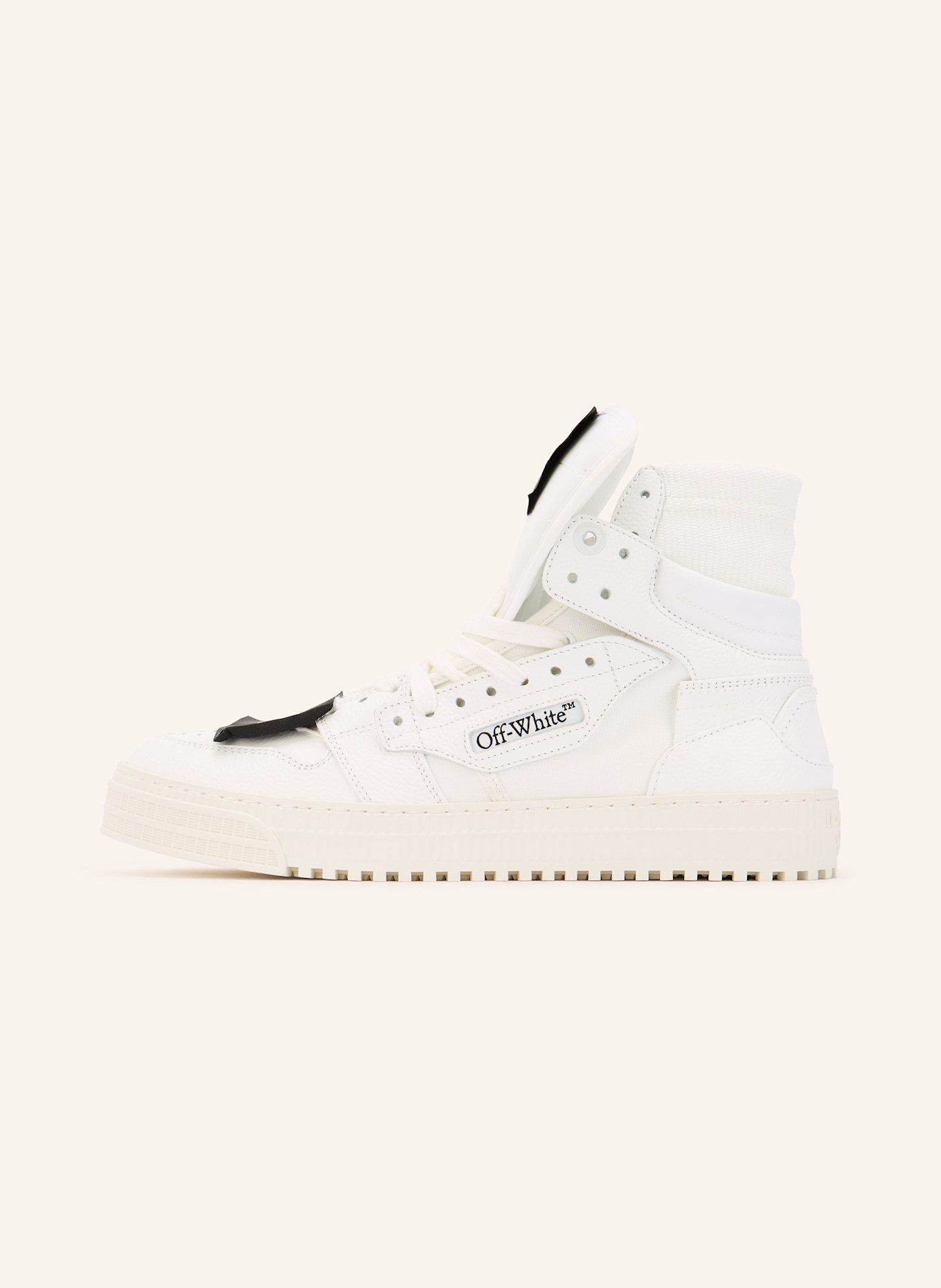 Off-White Hightop-Sneaker 3.0 OFF COURT: WEISS / SCHWARZ