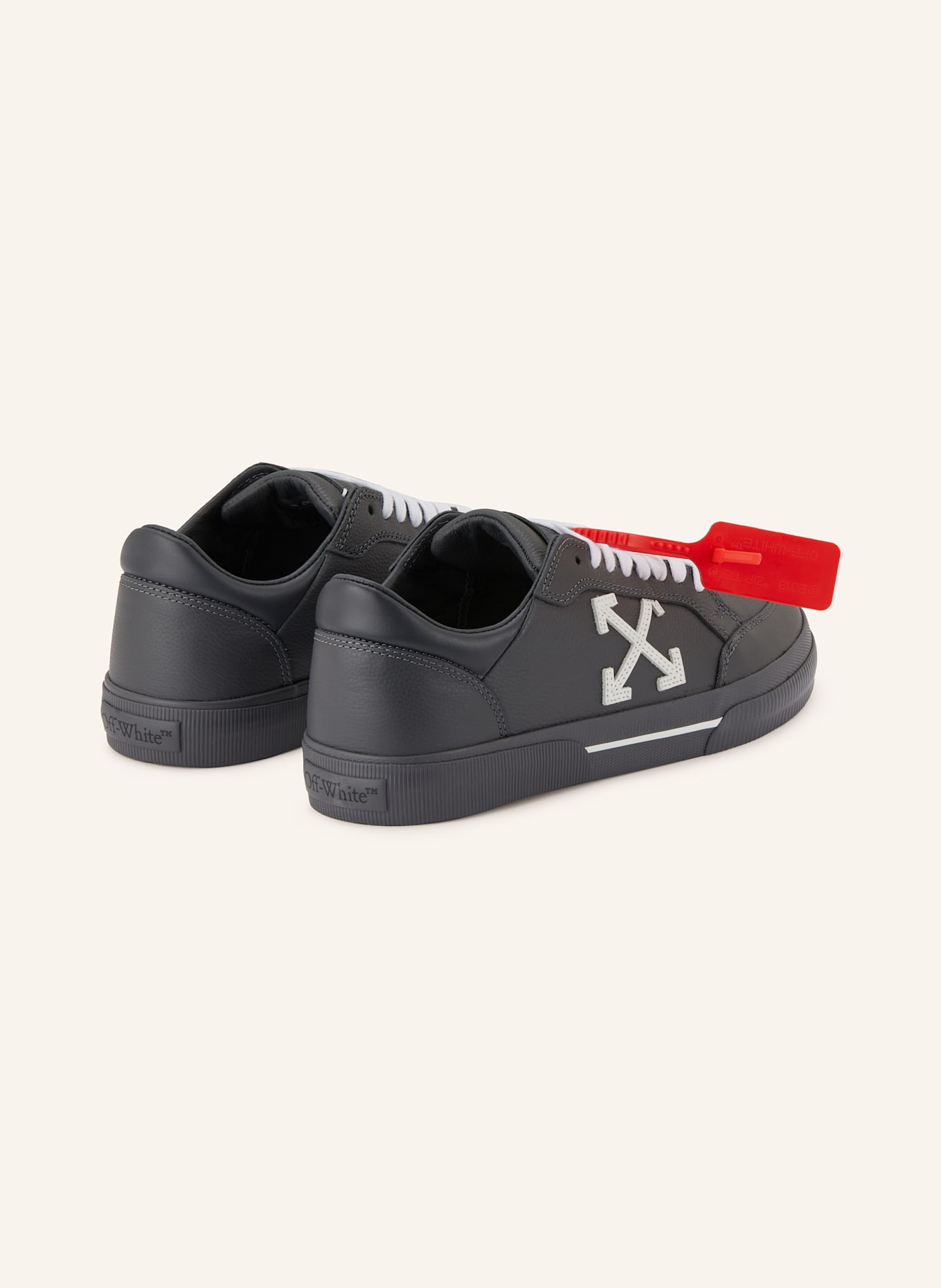 Off-White Sneaker VULC LOW: DUNKELGRAU