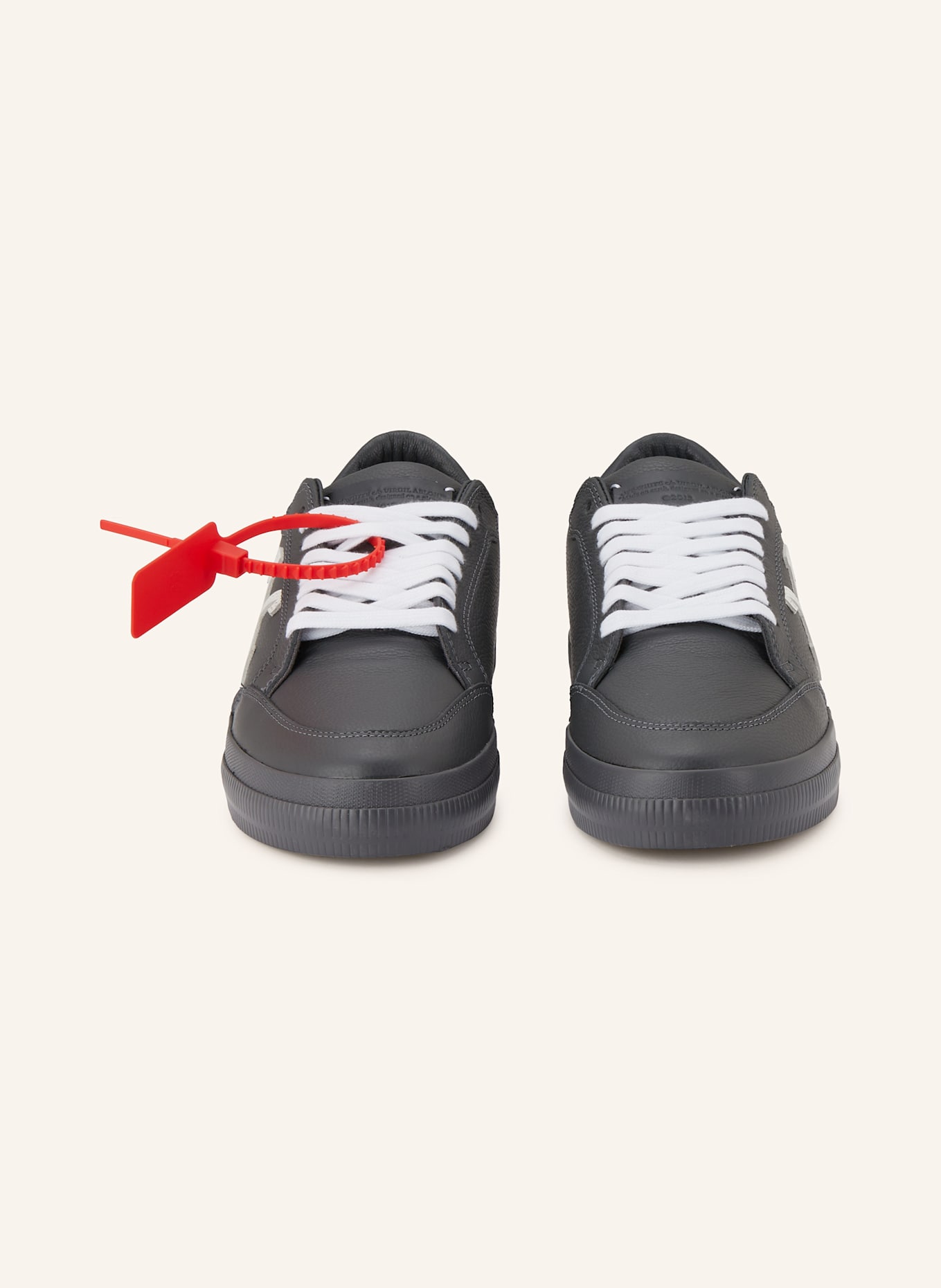 Off-White Sneaker VULC LOW: DUNKELGRAU