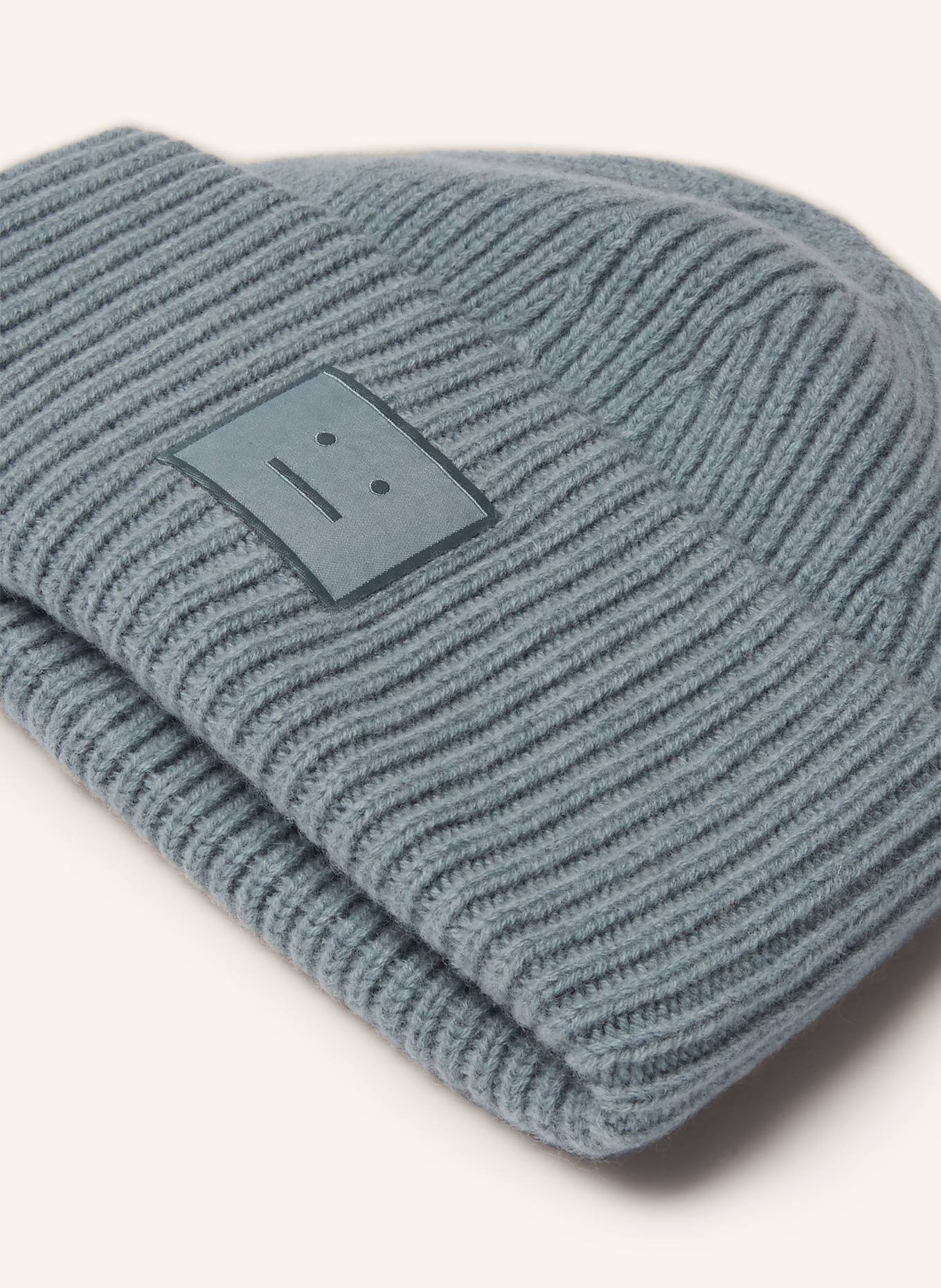 Acne Studios Czapka: SZARONIEBIESKI