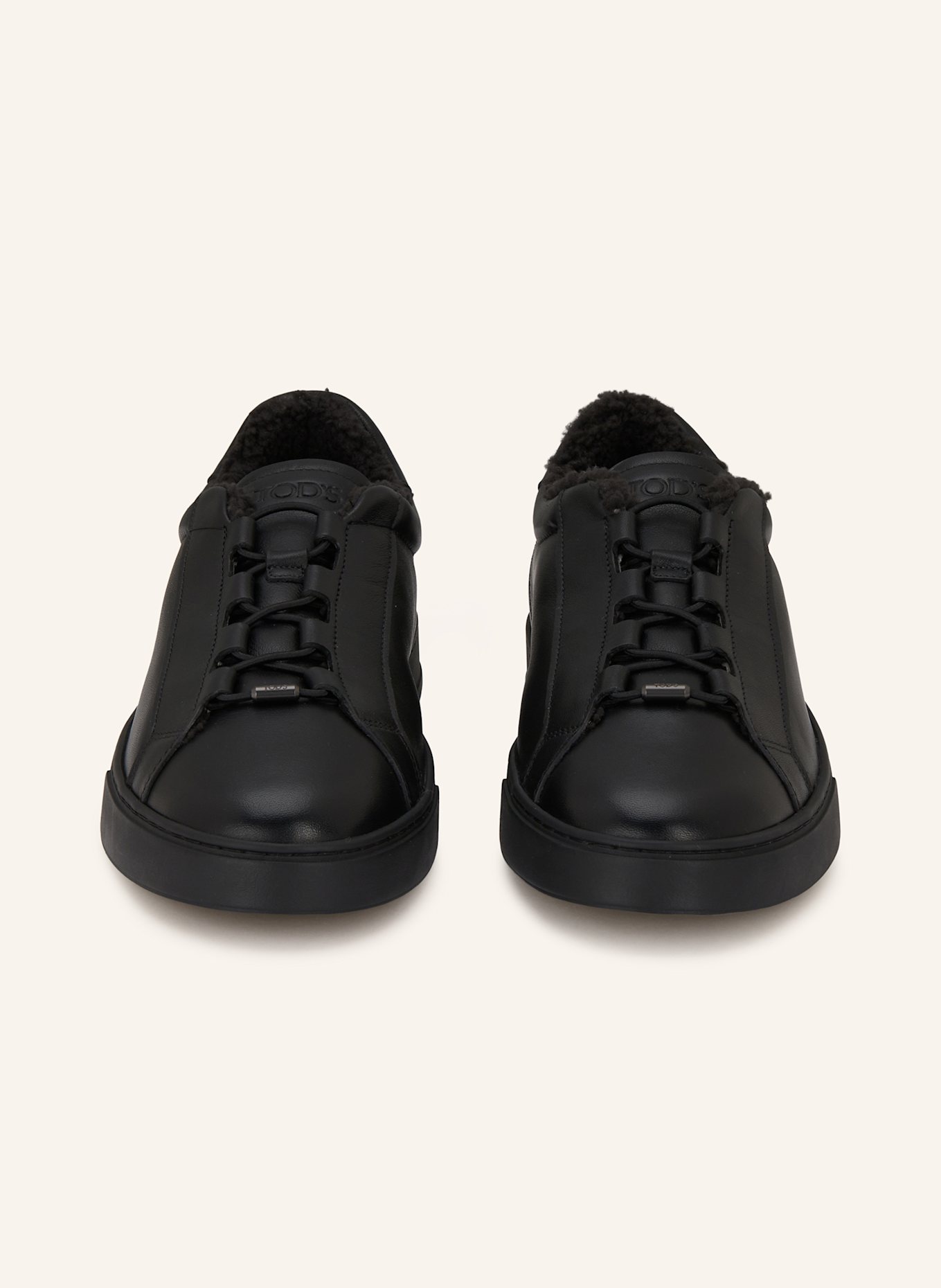 TOD'S Sneakersy: CZARNY