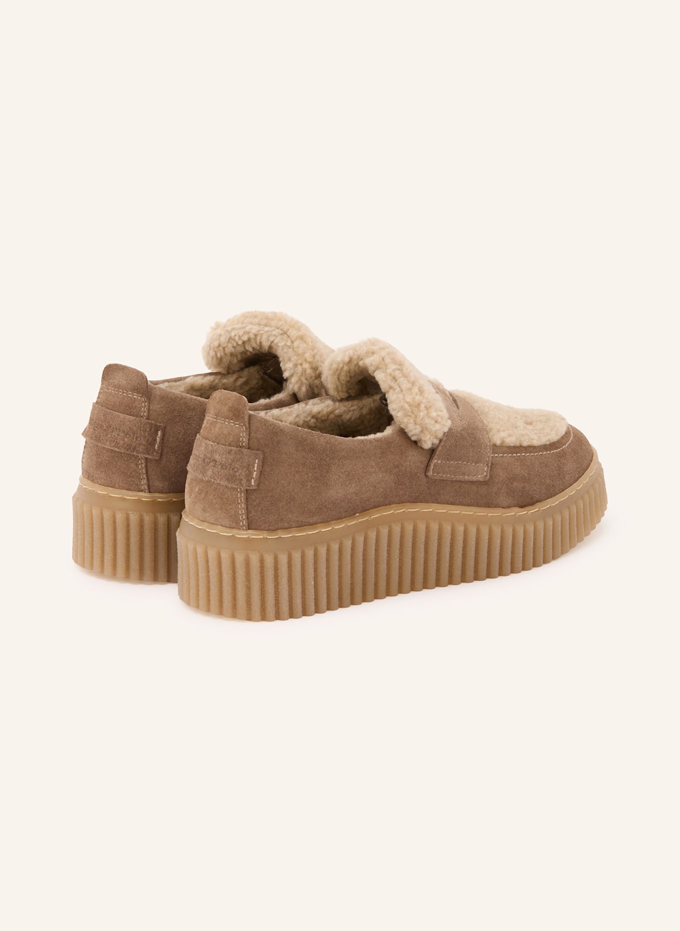 Marc O'Polo Plateau-Penny-Loafer BIANCA: TAUPE