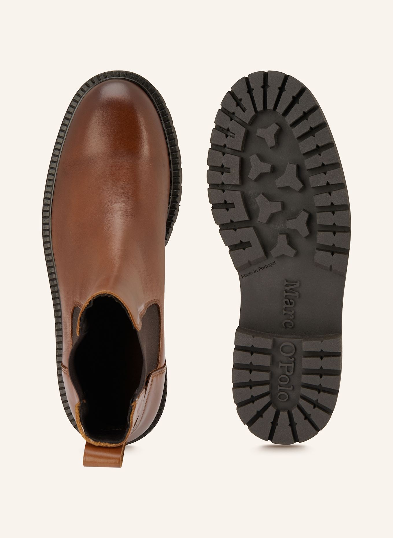 Marc O'Polo Chelsea-Boots: BRAUN