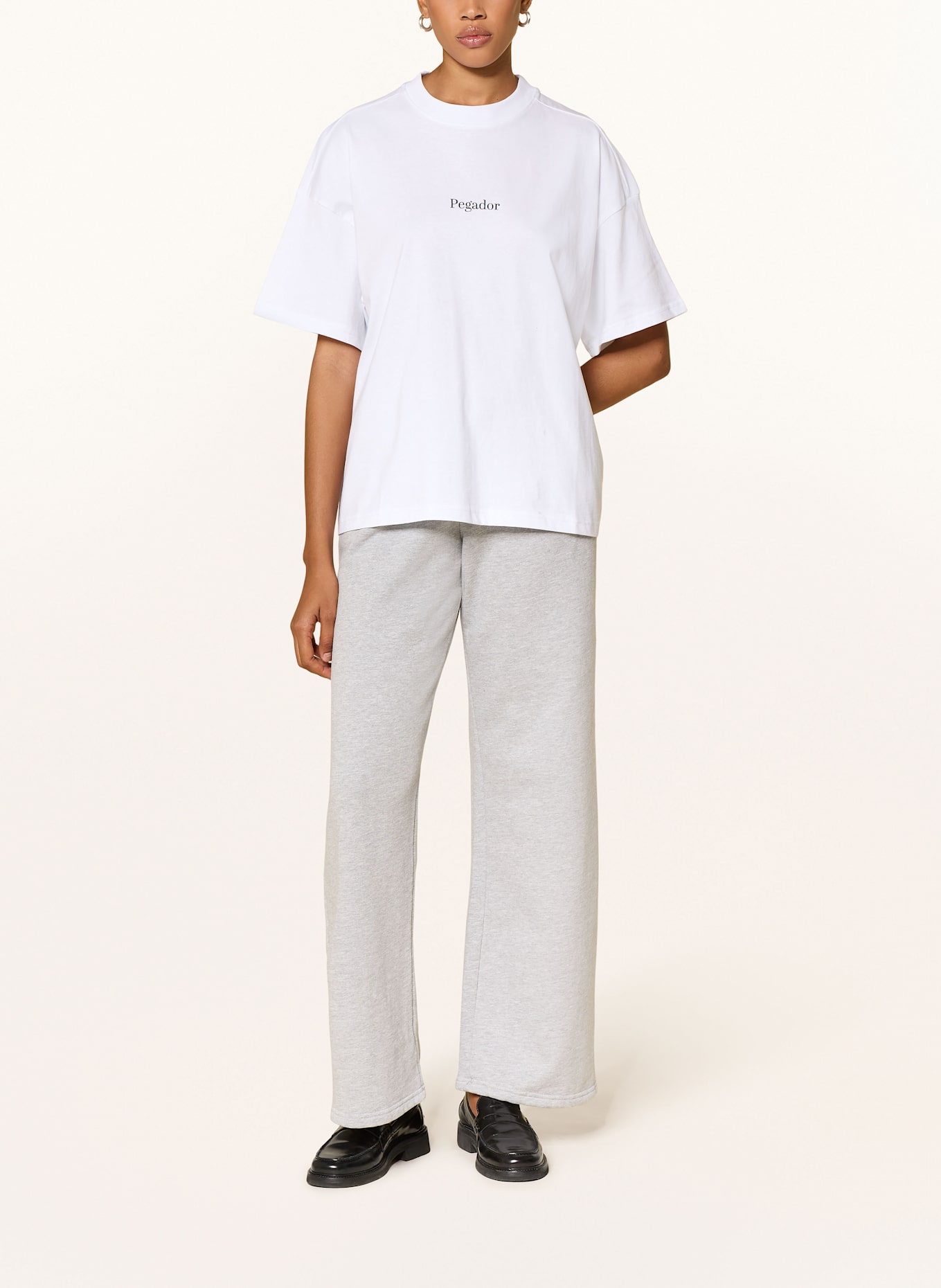 PEGADOR Oversized-Shirt AZANA: WEISS