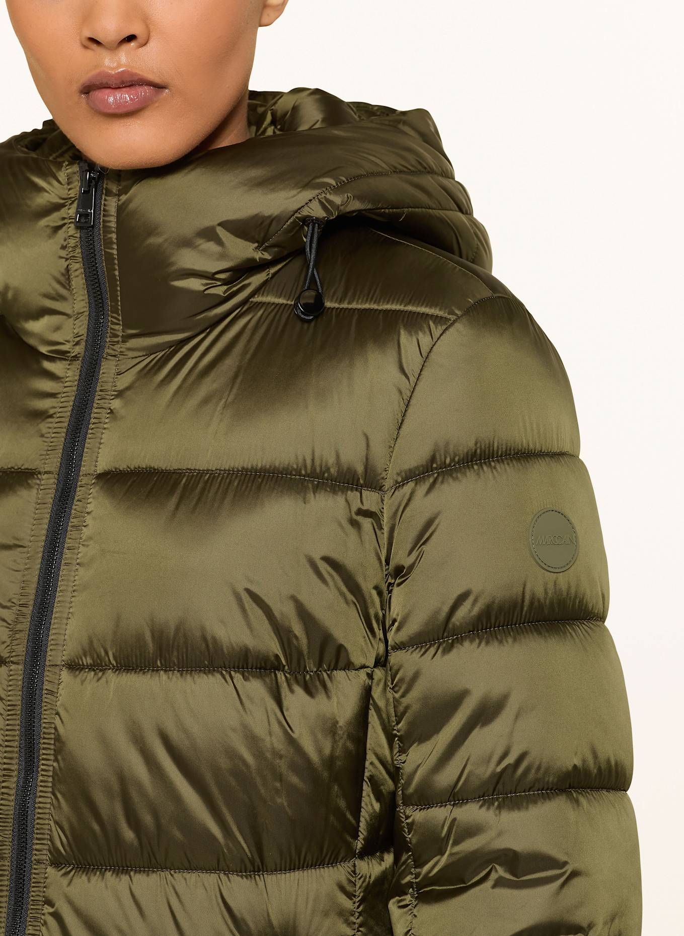 MARC CAIN Steppmantel: KHAKI