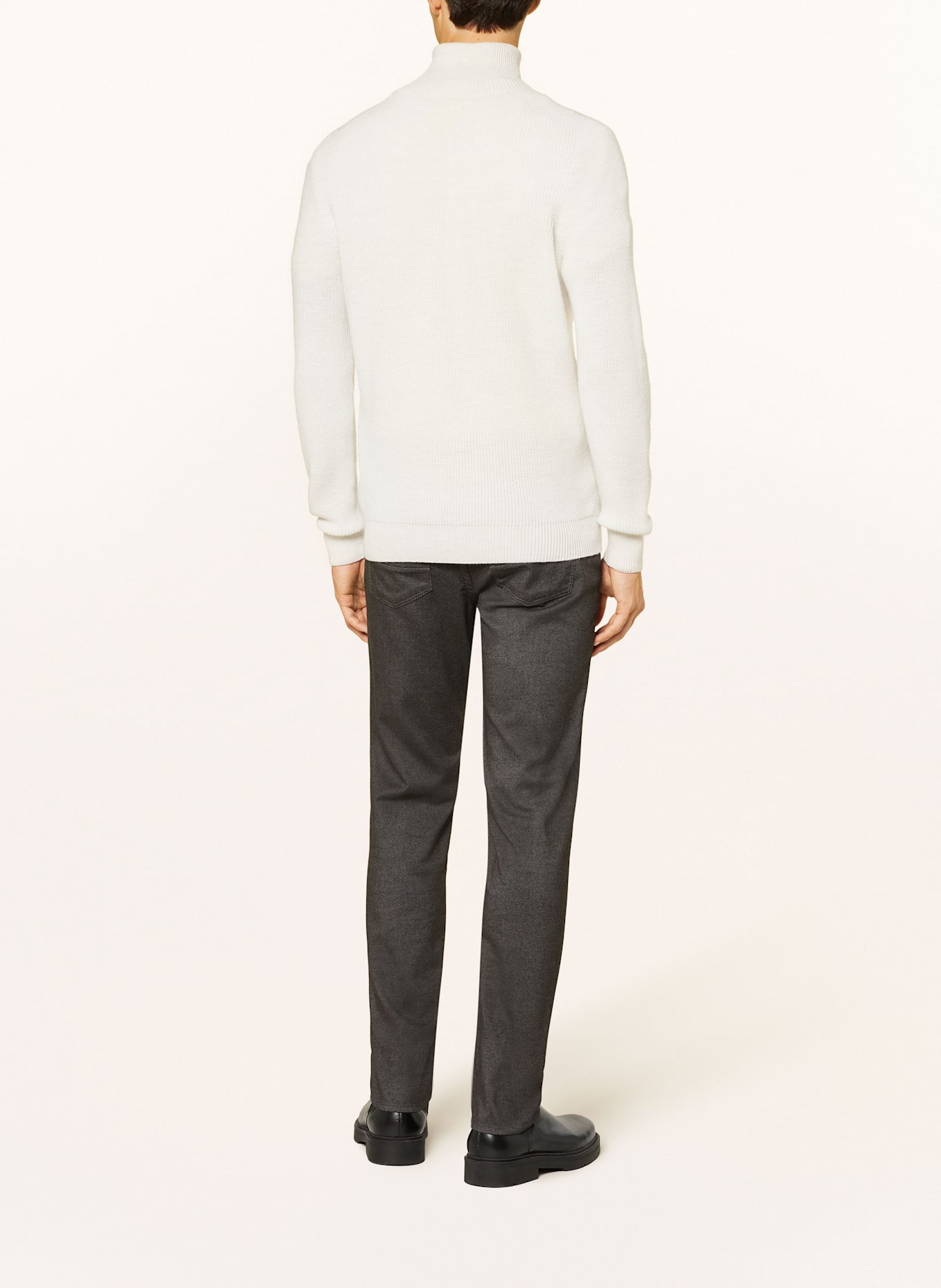 BRAX Hose CADIZ Straight Fit: DUNKELGRAU