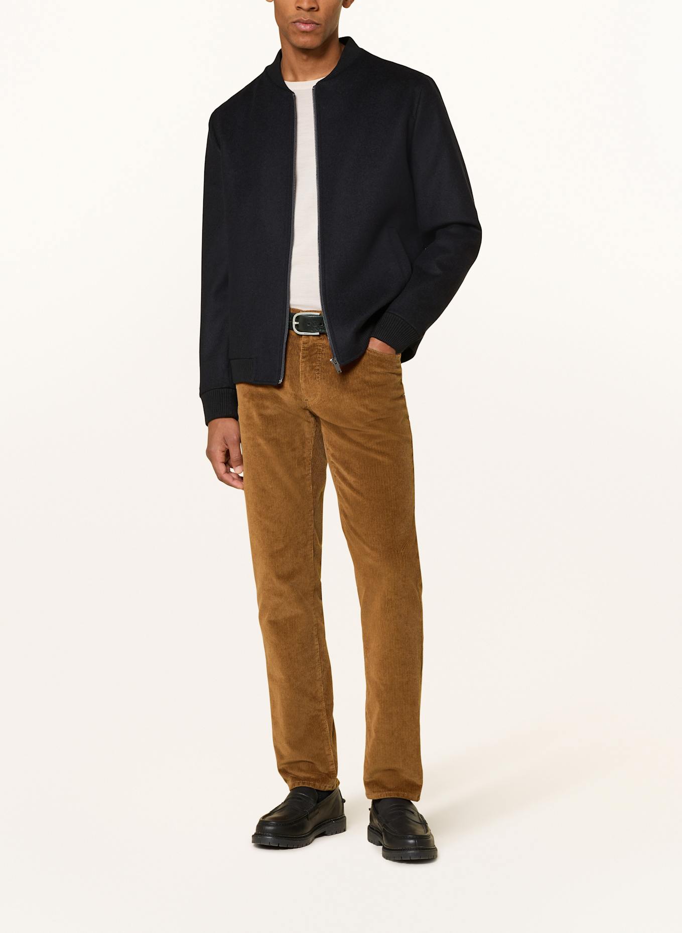 BRAX Cordhose CADIZ Straight Fit: BRAUN