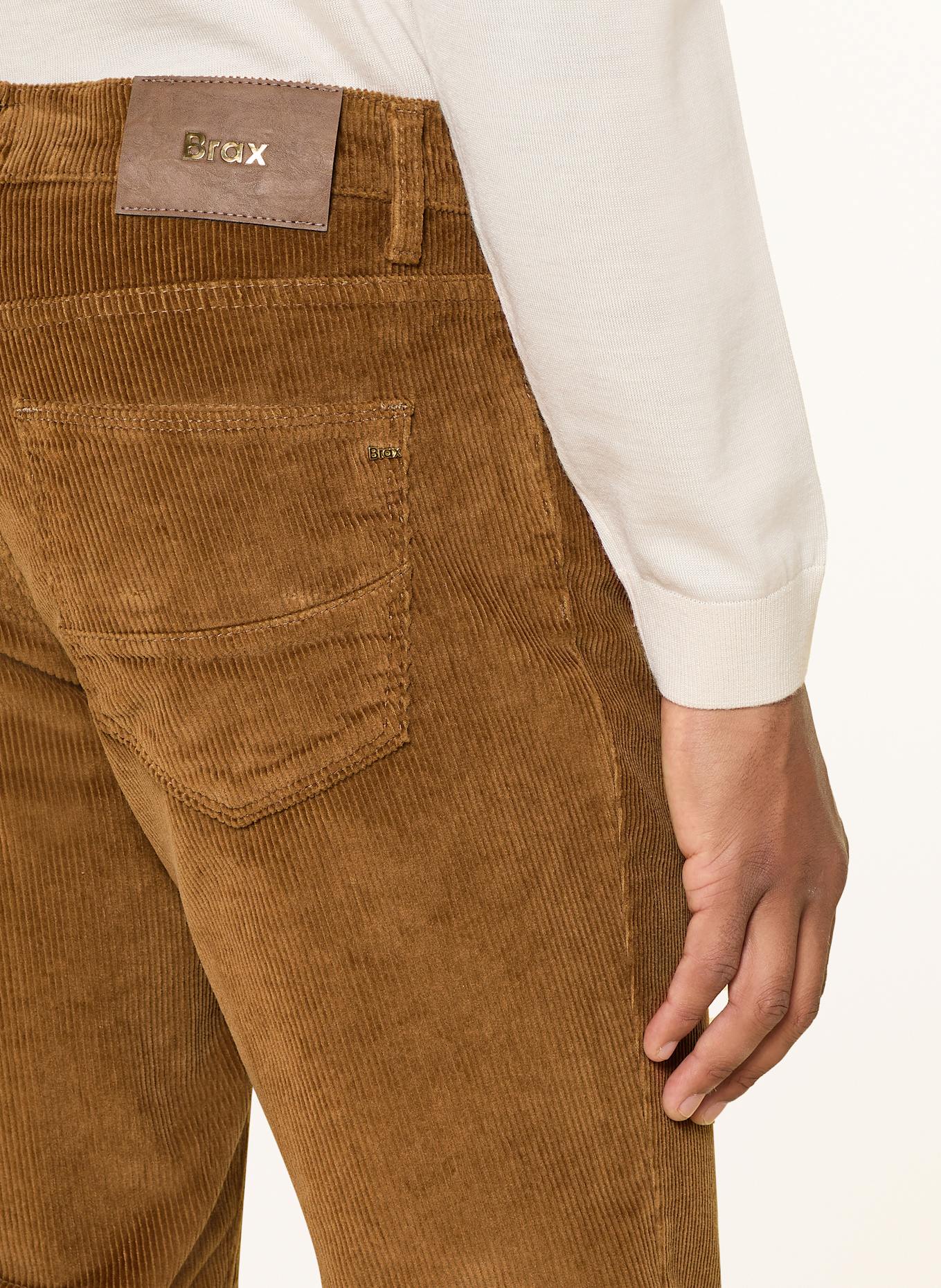 BRAX Cordhose CADIZ Straight Fit: BRAUN