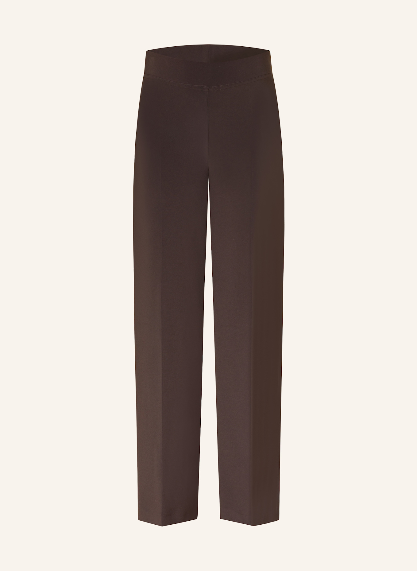 Joseph Ribkoff Wide leg trousers: DARK BROWN