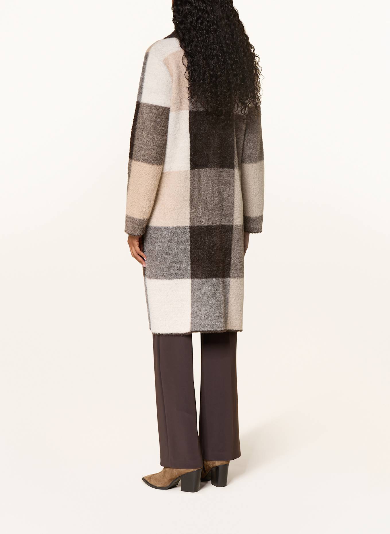 Joseph Ribkoff Wide leg trousers: DARK BROWN