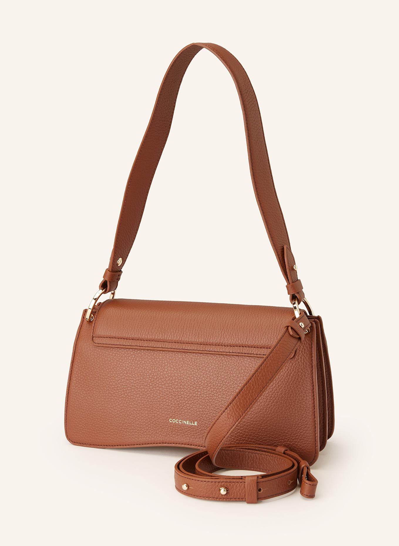 COCCINELLE Schultertasche: COGNAC