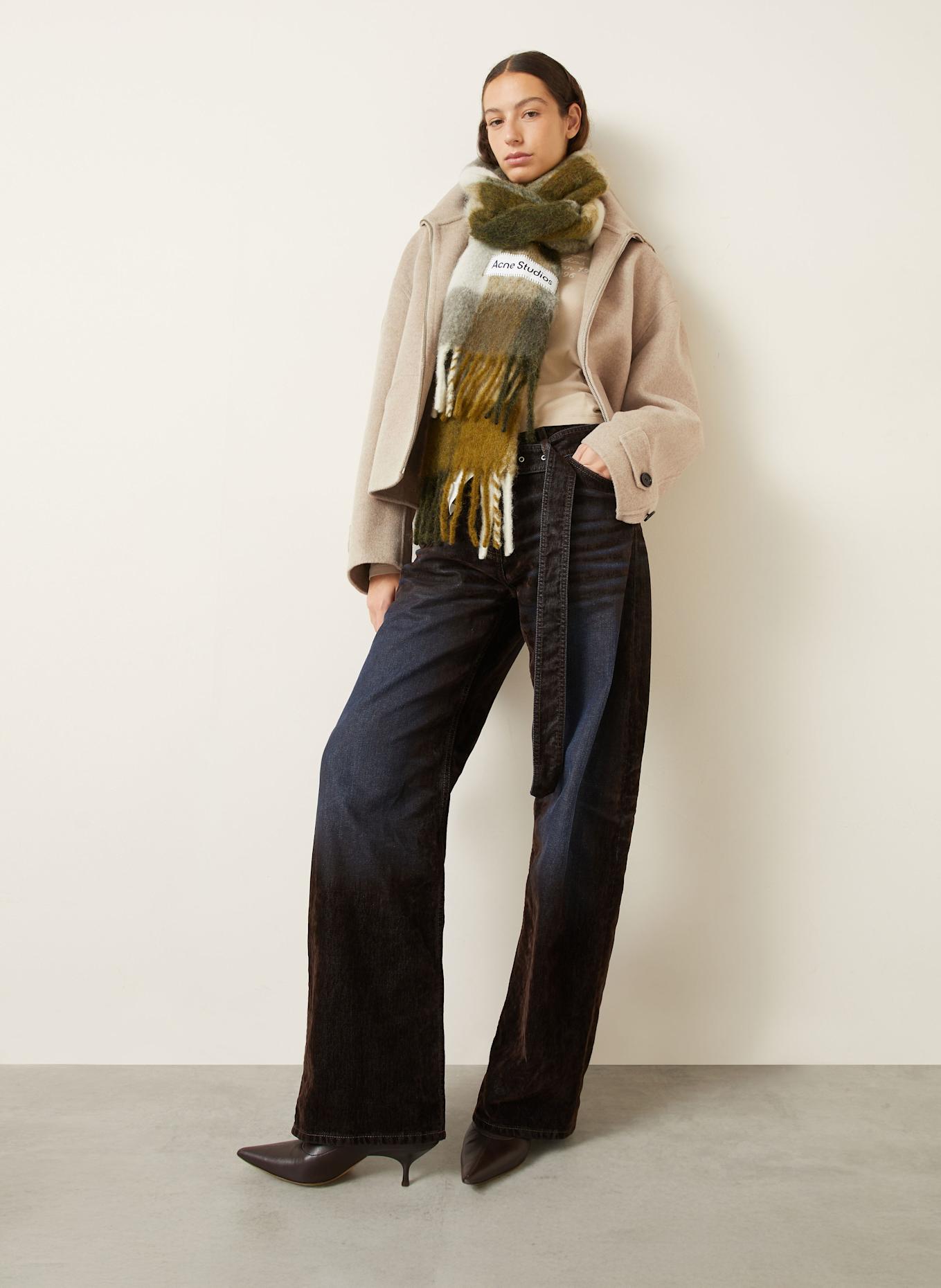 Acne Studios Jacke: CREME