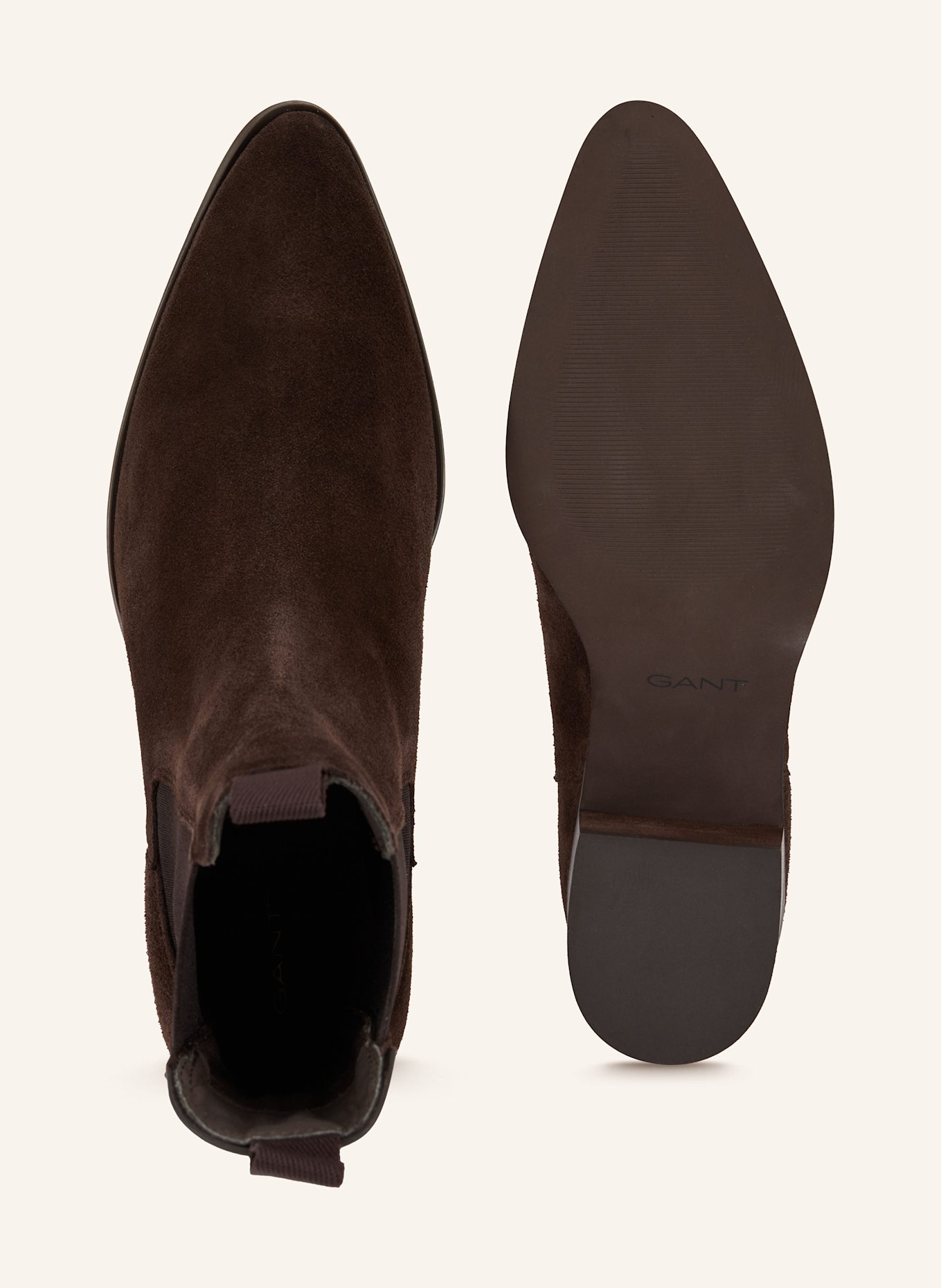 GANT Botki chelsea ST BROOMLY: CIEMNOBRĄZOWY