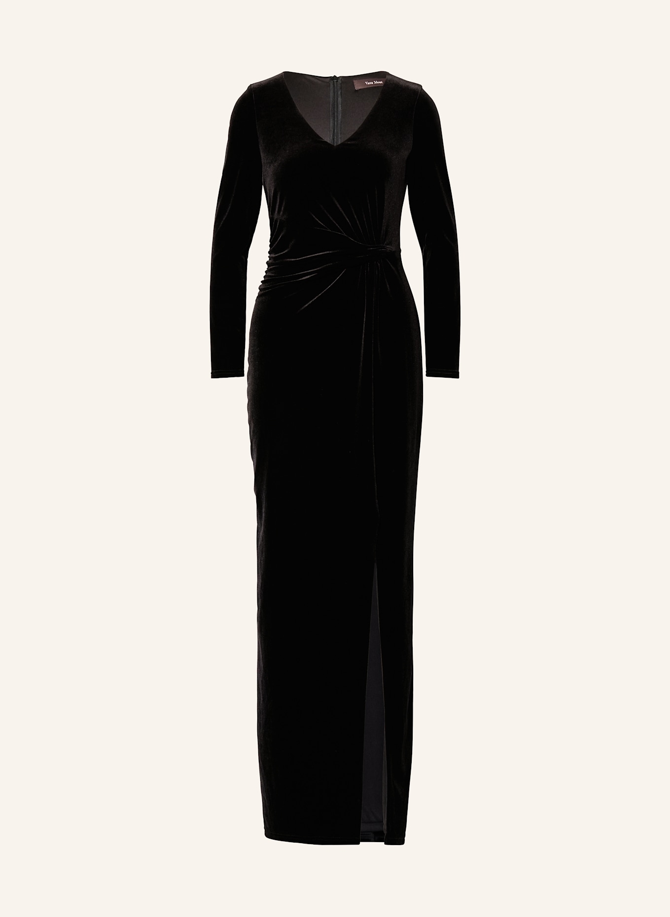 Vera Mont Abendkleid aus Samt: SCHWARZ