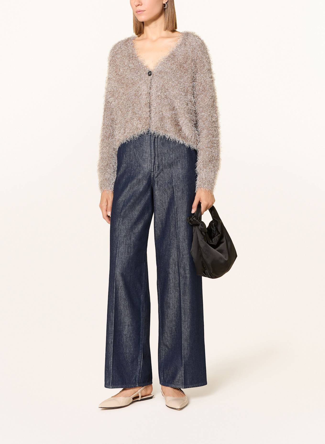 oui Strickjacke: BEIGE